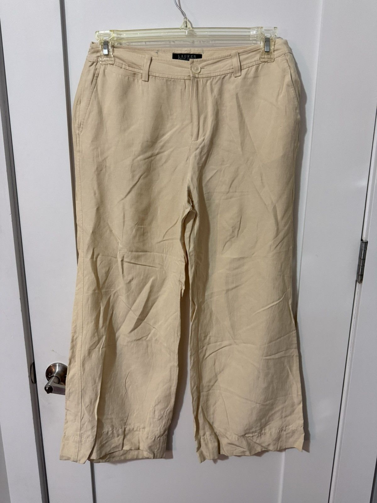 Ralph Lauren Ralph Lauren silk linen pants Size 28" / US 6 / IT 42 - 1 Thumbnail