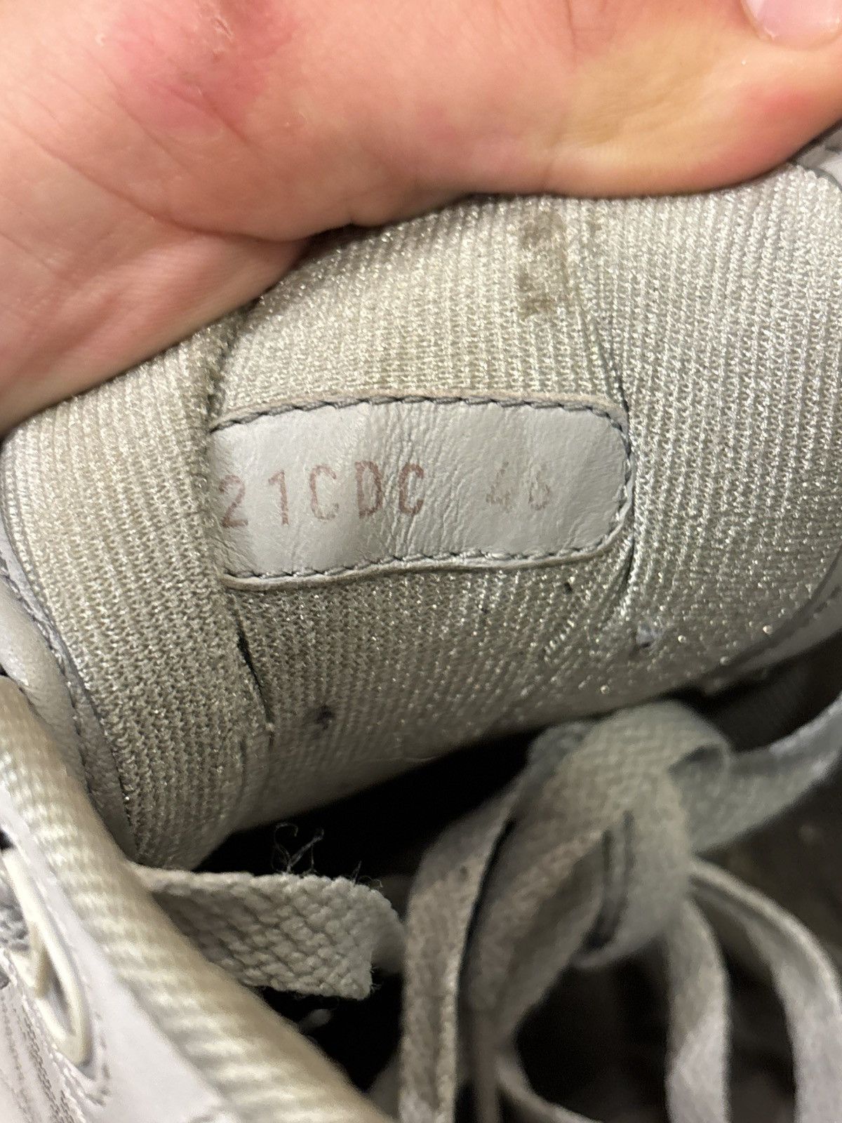 Dior Dior B27 Low White/Grey Size US 13 / EU 46 - 9 Thumbnail