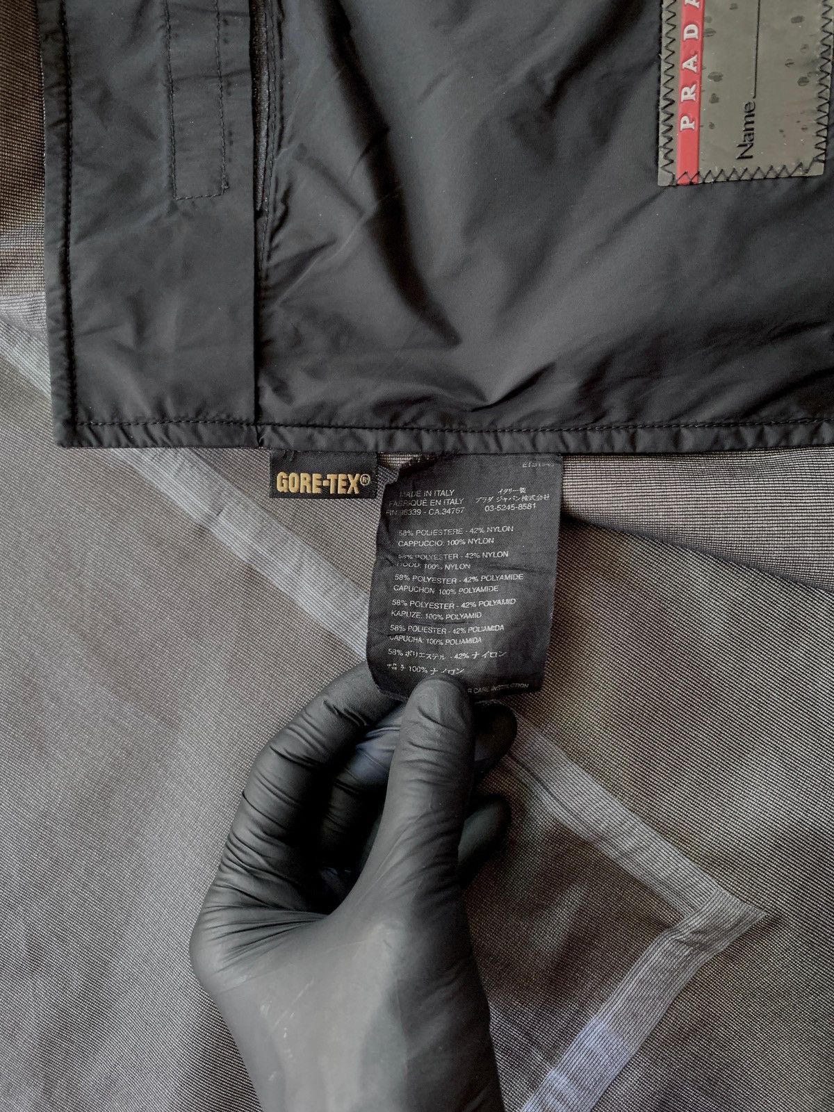 Prada FREE TAX! 2000s Goretex Convertible Hooded Coat Jacket Size US L / EU 52-54 / 3 - 21 Thumbnail