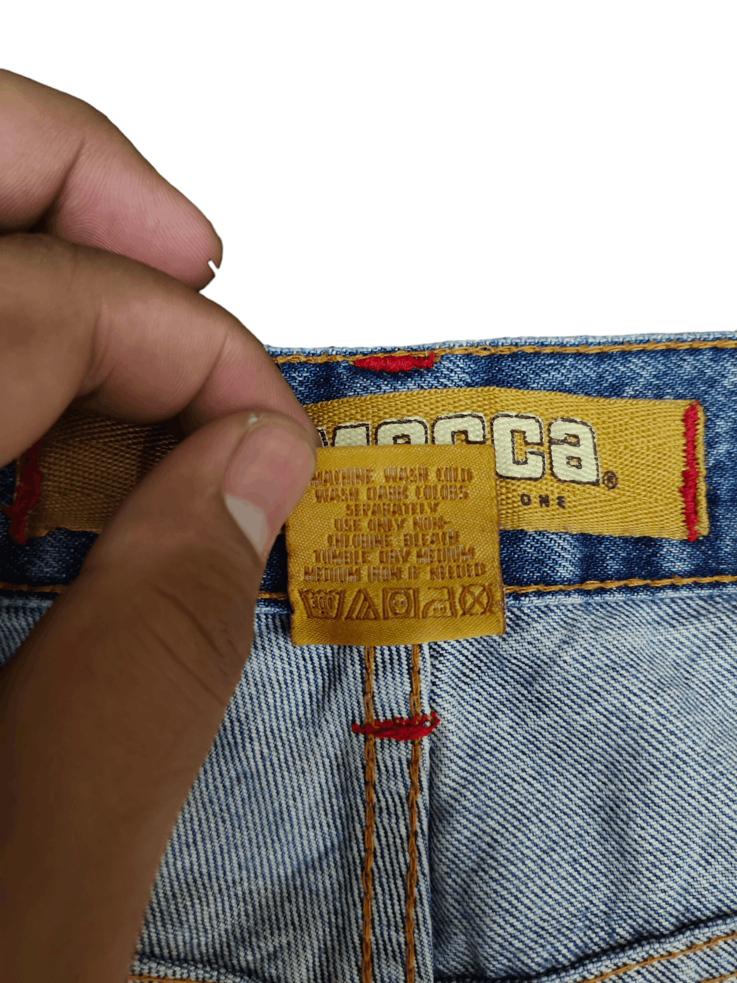 Mecca Baggy Jeans Mecca Wide Leg Denim Y2k Jnco Size US 34 / EU 50 - 18 Thumbnail