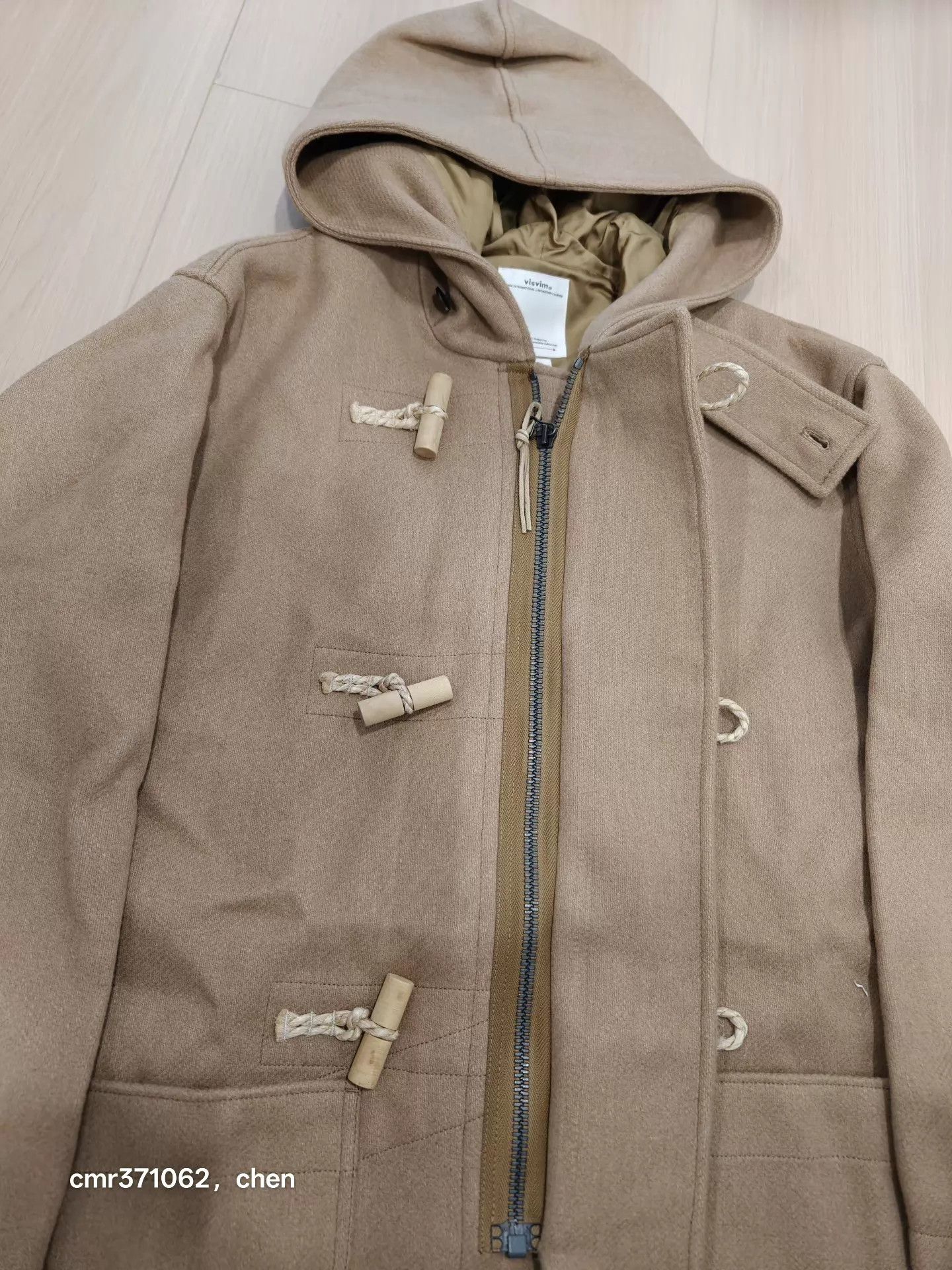 Visvim VISVIM 21AW MILLER CONVOY COAT Camel 1 Hooded Tweed Size US S / EU 44-46 / 1 - 4 Thumbnail