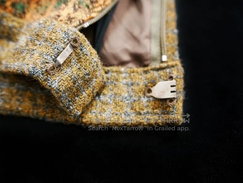 Comme des Garcons Comme Des Garcons size S Patchwork wool skirt Size 22" - 4 Thumbnail