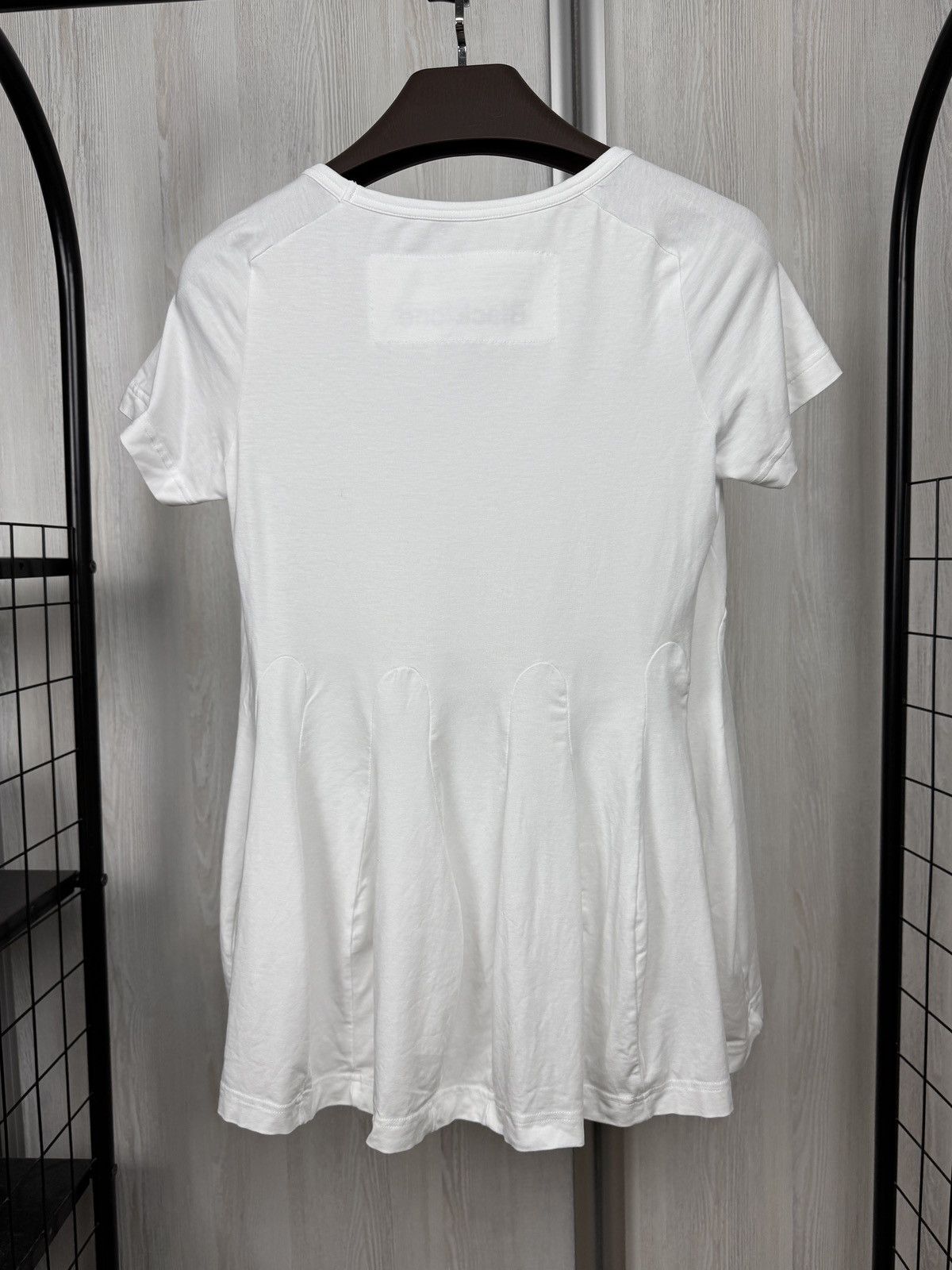 Rundholz Rundholz Black Label Blacktone white flared SS tee shirt Size S / US 4 / IT 40 - 8 Thumbnail
