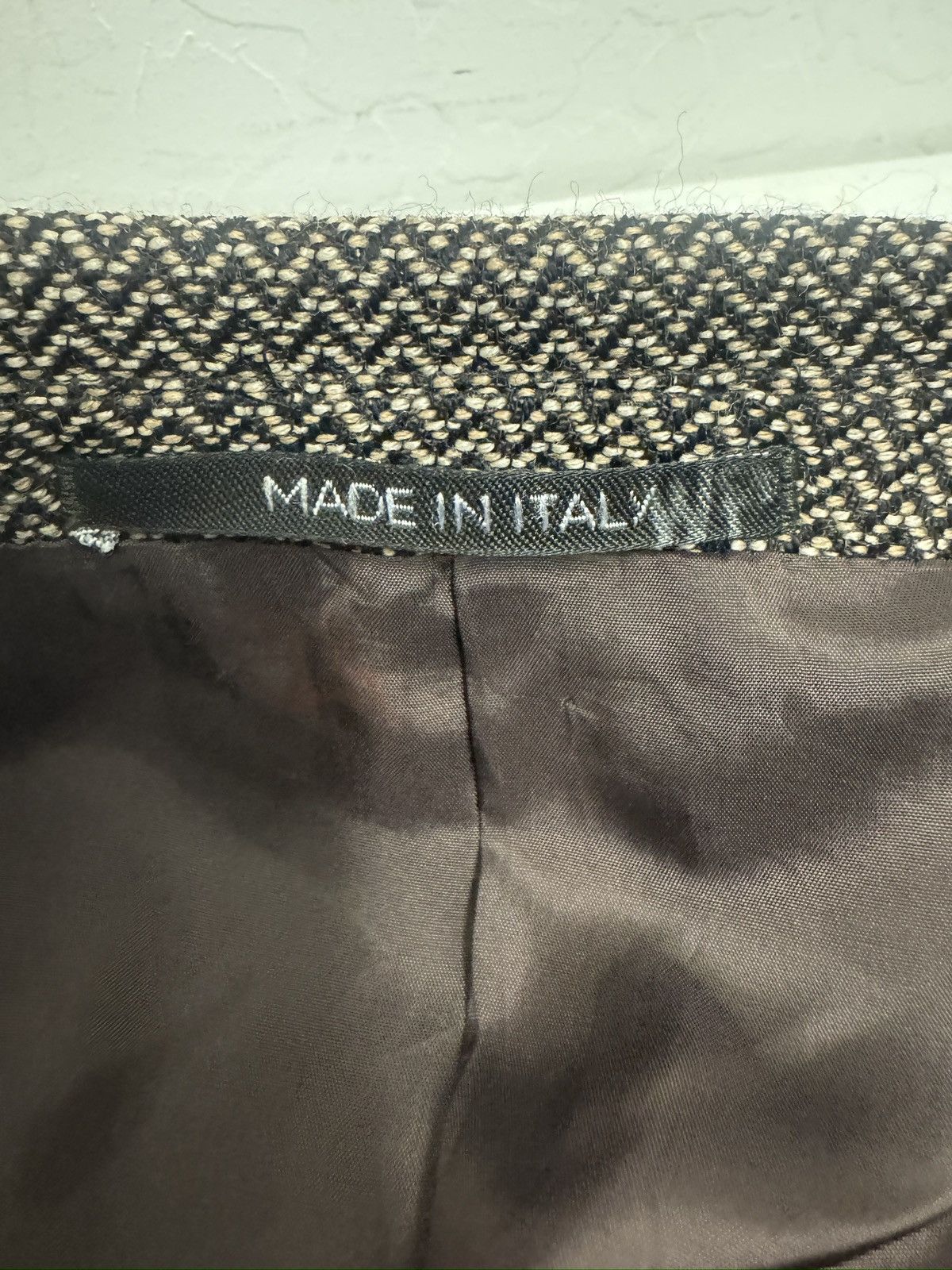 Armani Collezioni ARMANI COLLEZIONI Made in Italy Wool & Cashmere Jacket Size 44R - 7 Thumbnail