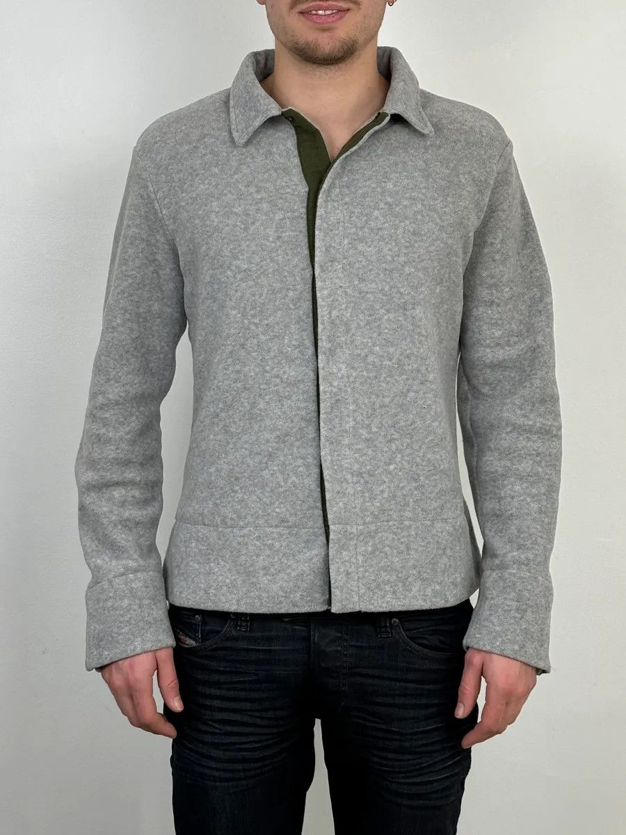 Dolce & Gabbana AW2000 Dolce & Gabbana Grey Fleece Jacket Size US L / EU 52-54 / 3 - 2 Thumbnail