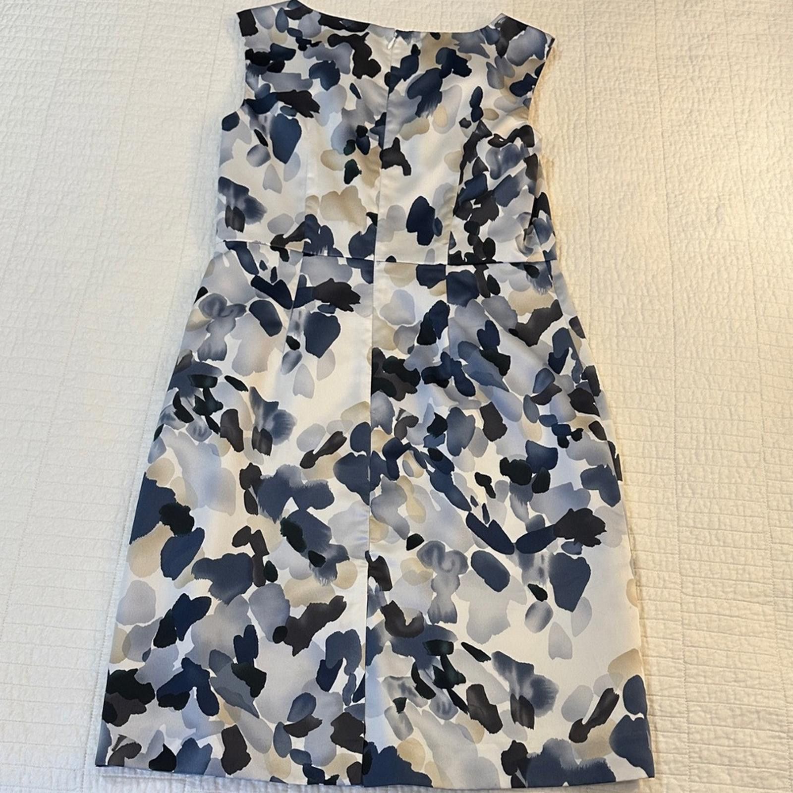 Ann Taylor Ann Taylor sz 4 Silk like Sleeveless Dress midi EUC Size S / US 4 / IT 40 - 5 Thumbnail