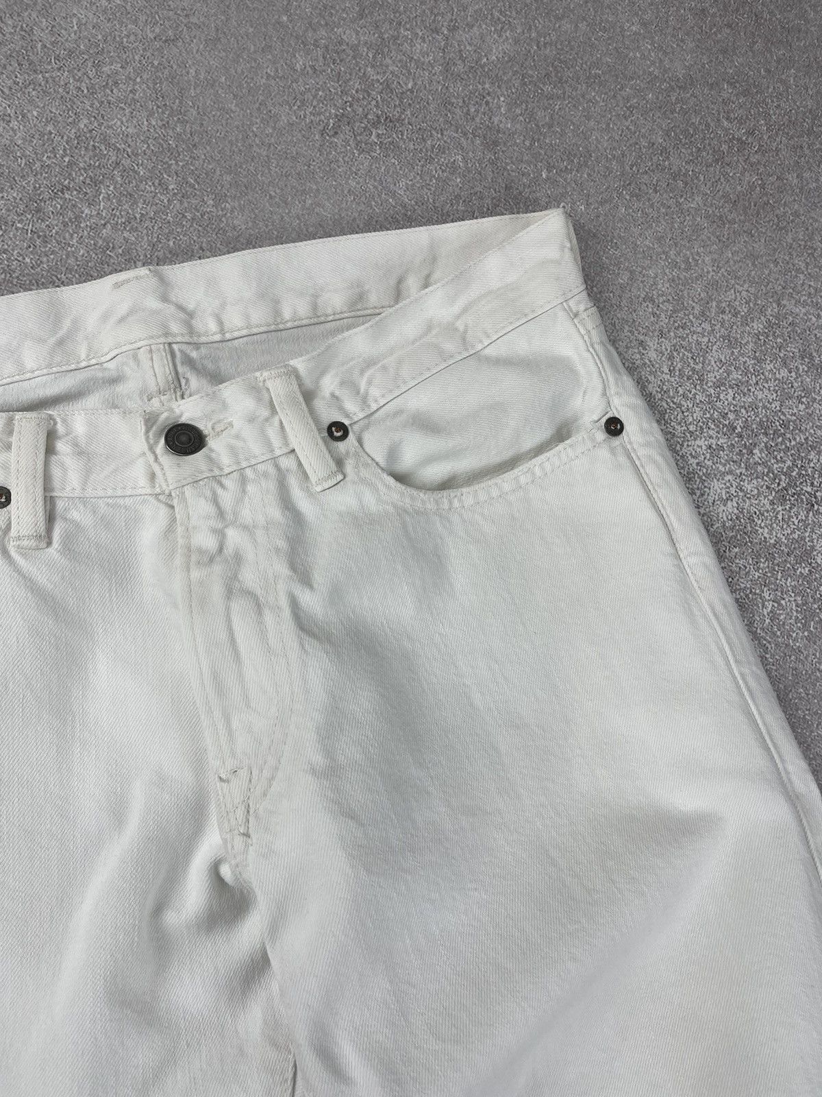 Polo Ralph Lauren × Ralph Lauren Polo Ralph Lauren White Denim Jeans Size 31x32 Size US 31 - 7 Thumbnail