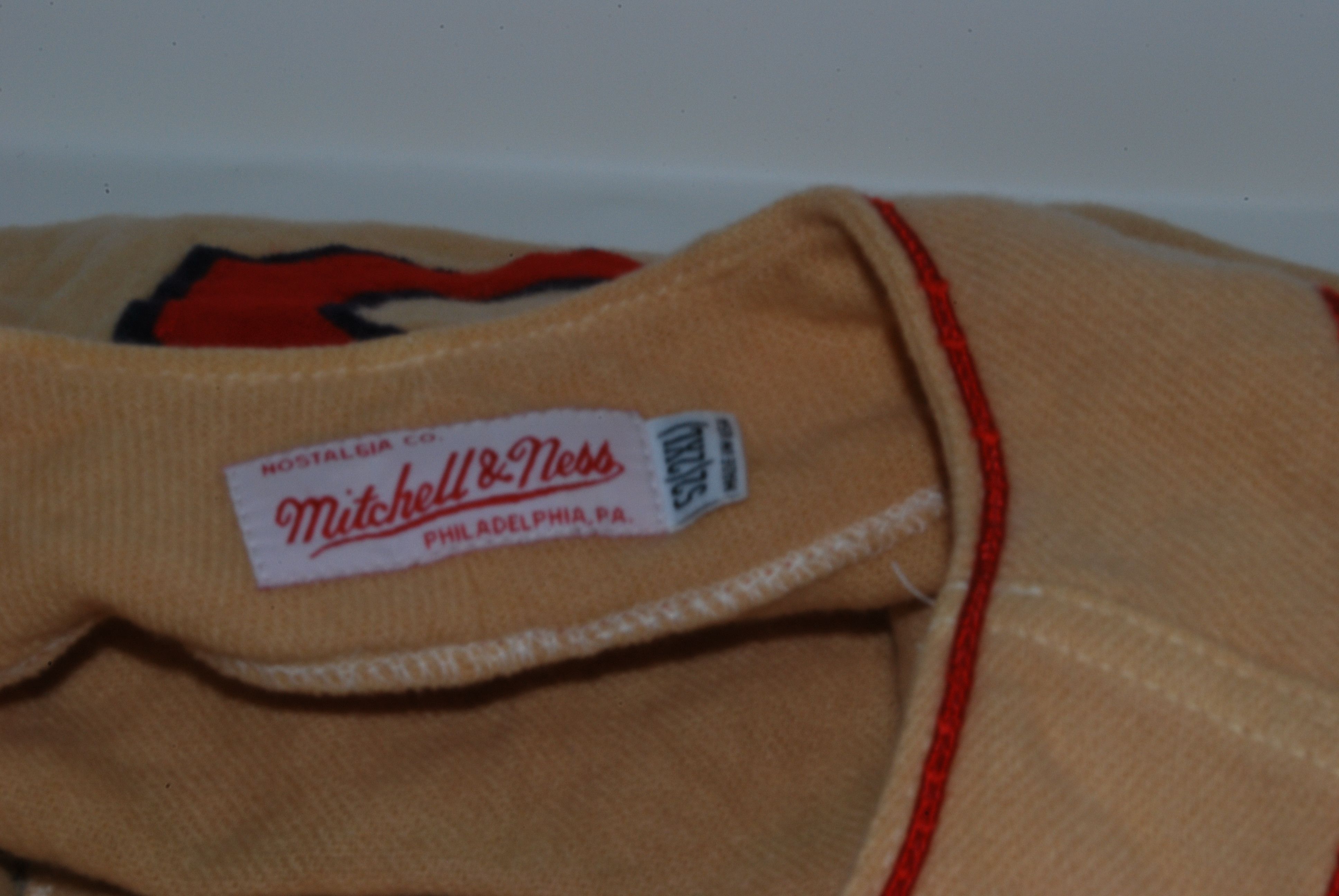Mitchell & Ness Mitchell & Ness Yastrzemski #8 MLB Red Sox Jersey-USA-Wool Size US XL / EU 56 / 4 - 4 Thumbnail