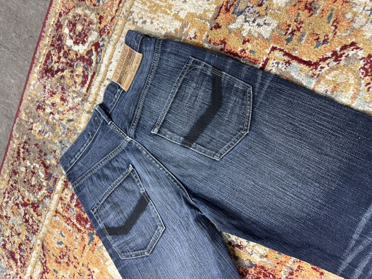 Other ᶠᵃⁿᶜʸᵍᵘʸ Vintage Baggy Washed Denim Jeans Wide leg Y2K Size US 30 / EU 46 - 6 Thumbnail