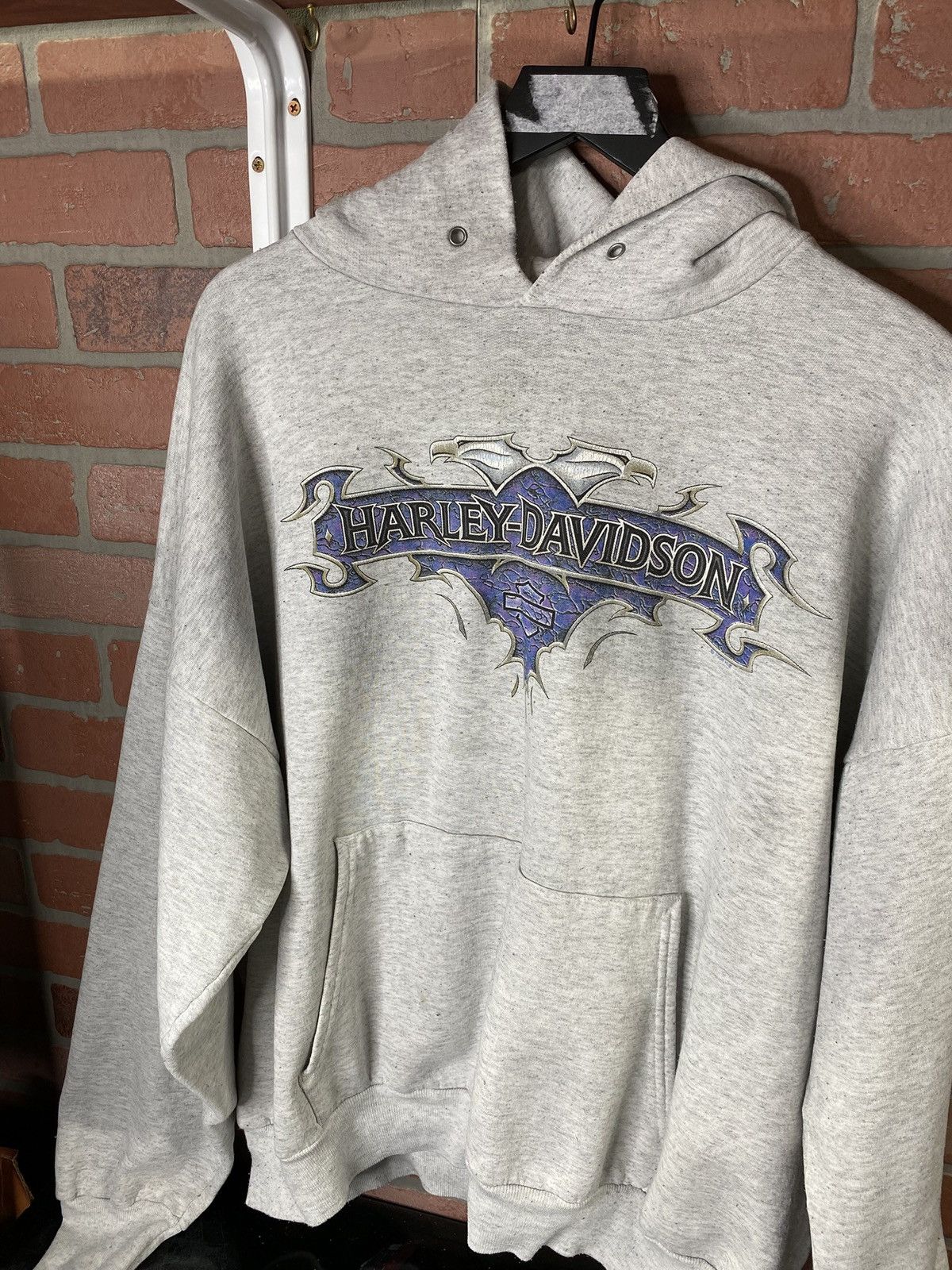 Vintage 90’s Harley Davidson Men’s Hoodie XLarge