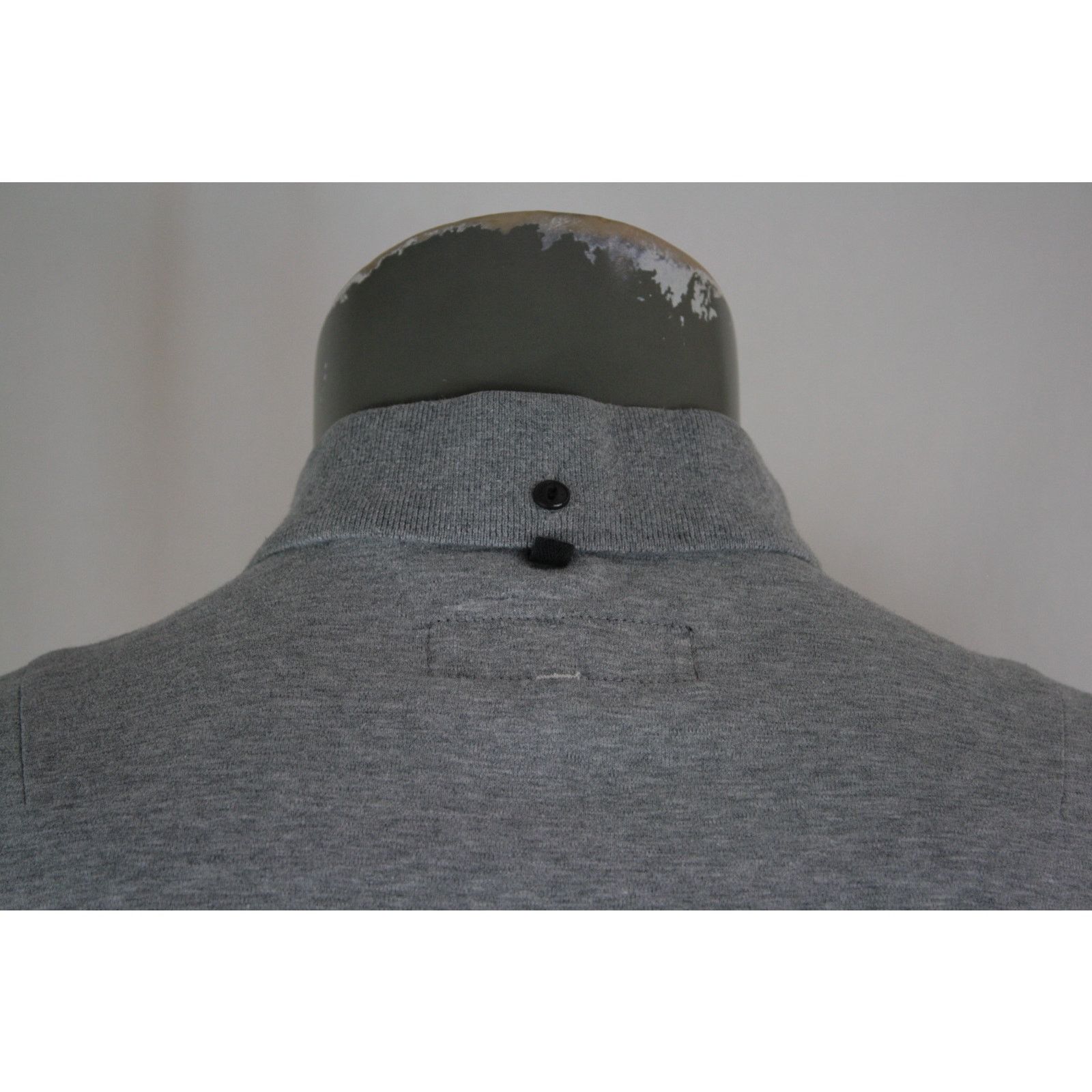 Rag & Bone Rag & Bone Crest Logo Heather Gray Short Sleeve Polo Shirt Size US M / EU 48-50 / 2 - 6 Thumbnail