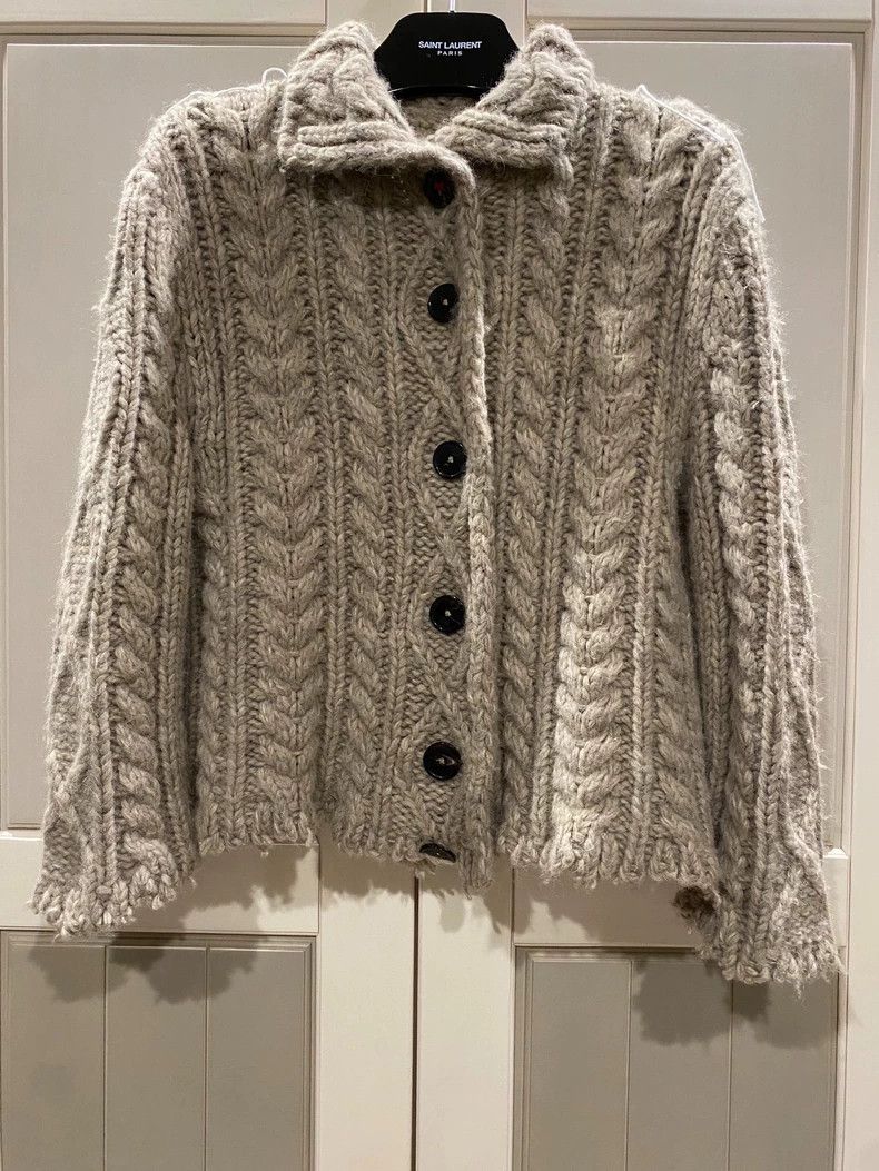 Maison Margiela Stylish Maison Margiela Knit Jacket for Sale Size US M / EU 48-50 / 2 - 1 Thumbnail