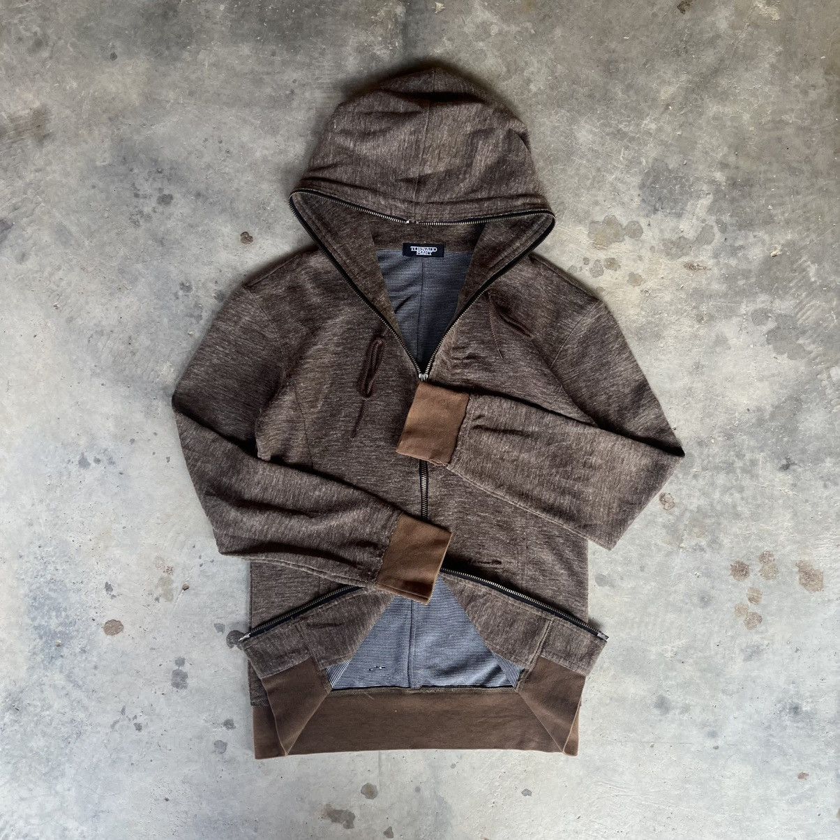 Japanese Brand × Tornado Mart TORNADOMART FULL ZIP HOODIE Size US S / EU 44-46 / 1 - 2 Thumbnail