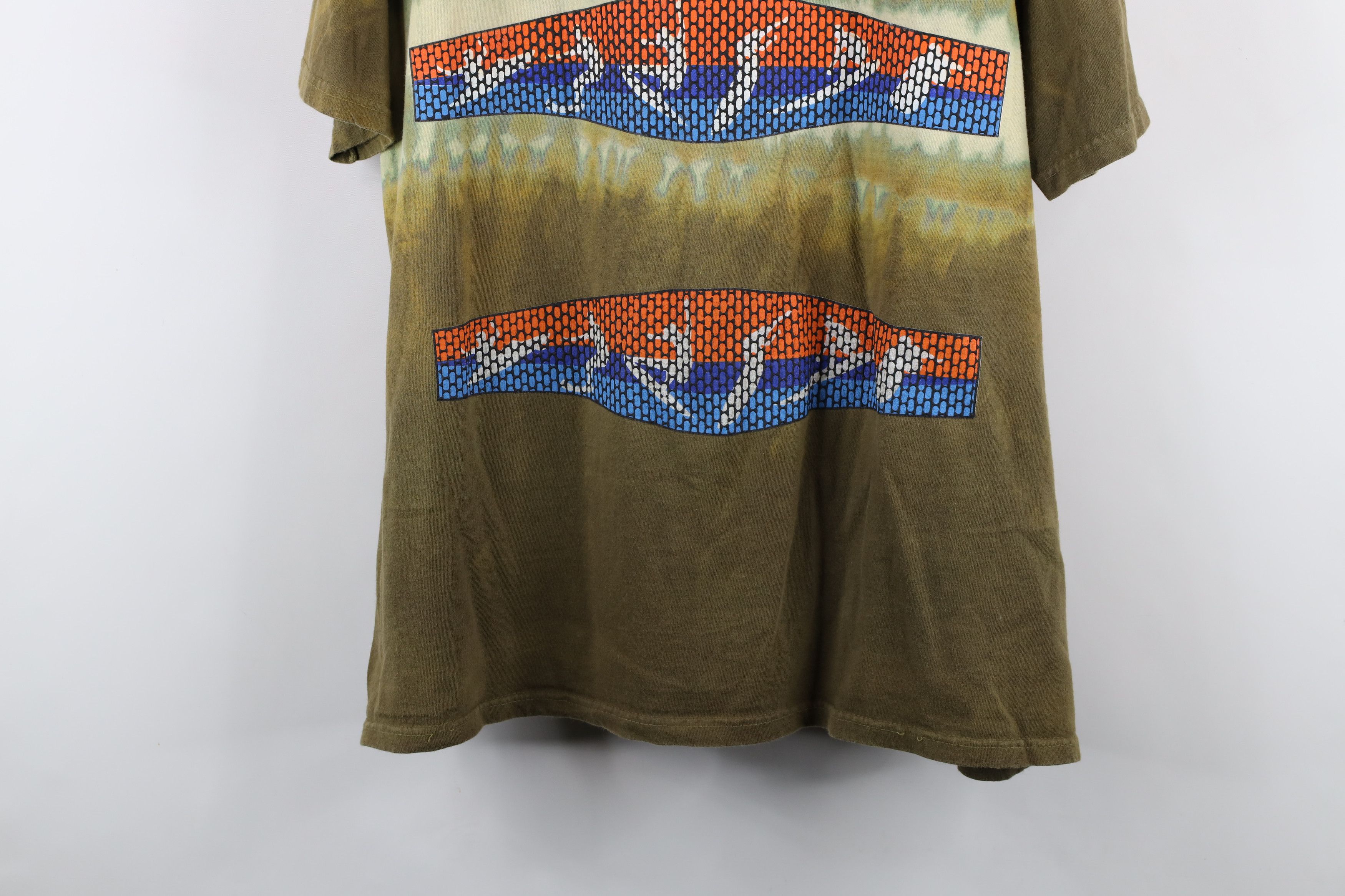 Vintage Vintage 90s Streetwear Wash Surfing Short Sleeve T-Shirt Size US XL / EU 56 / 4 - 3 Thumbnail