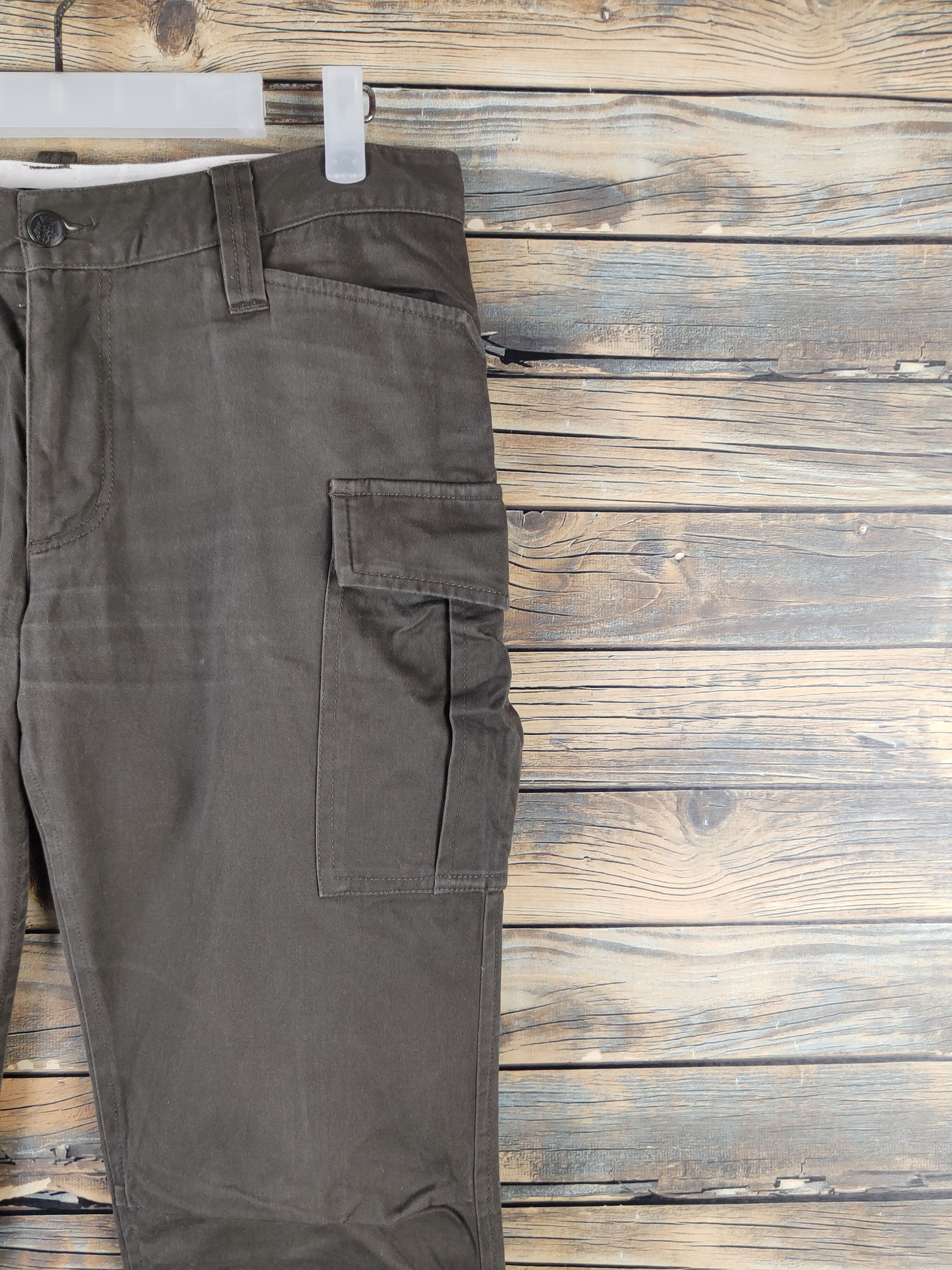 Japanese Brand DL Audience Brown Multipocket Tactical Cargo Pants #1951 Size US 32 / EU 48 - 5 Thumbnail