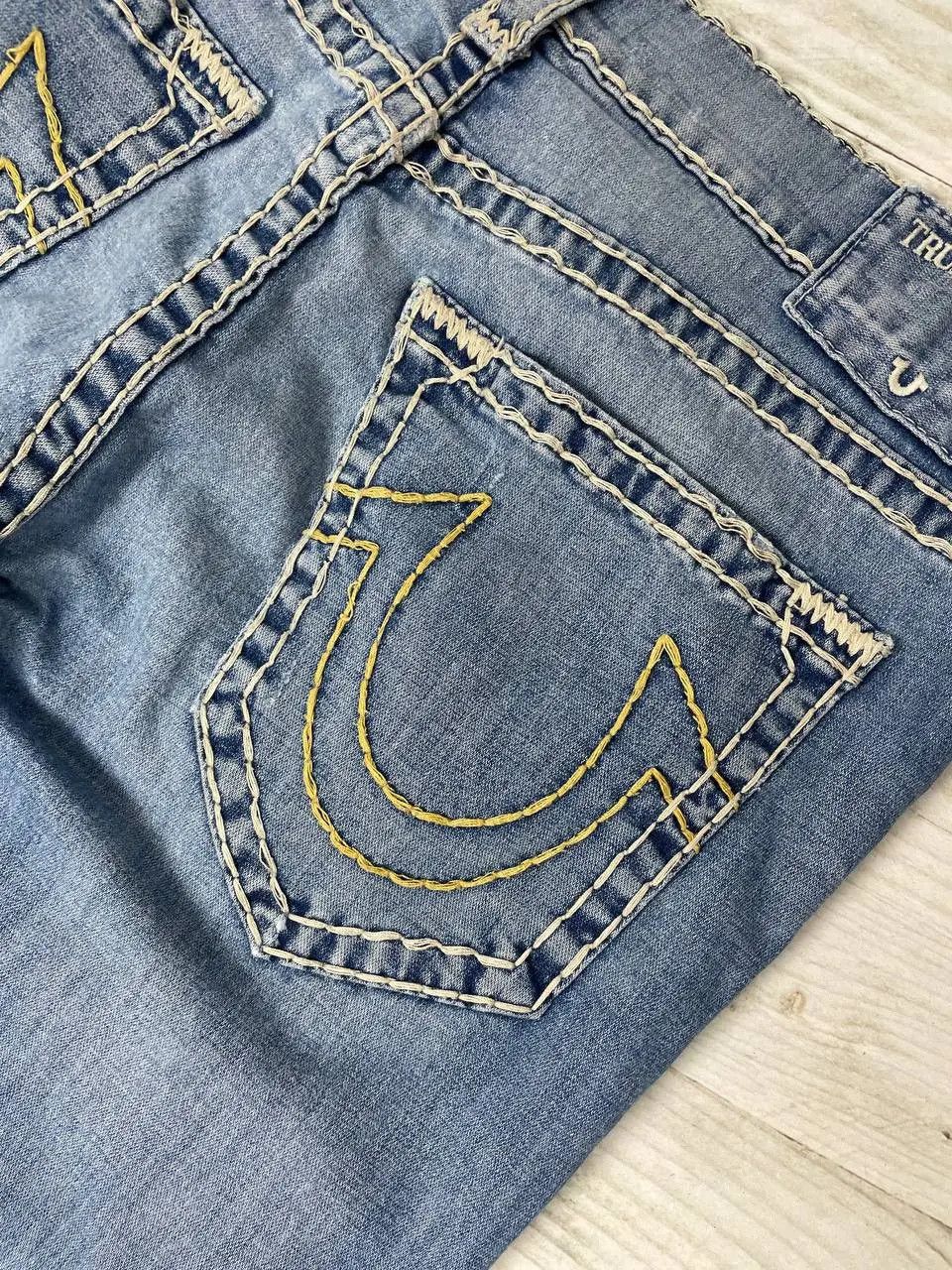 True Religion True Religion Rocco Super T Relaxed Skinny Jeans Japan Size US 34 / EU 50 - 15 Thumbnail