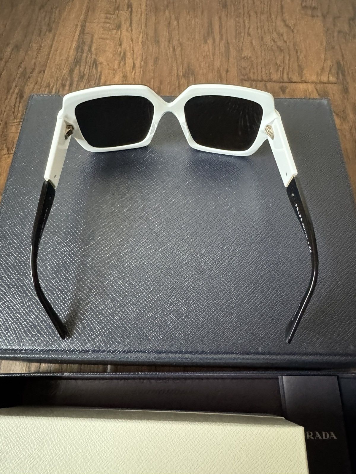 Prada Prada Monochrome Sunglasses Size ONE SIZE - 6 Thumbnail