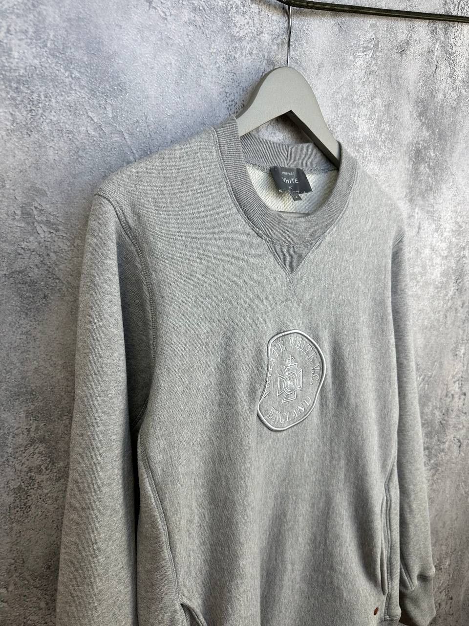 Private White V.C. Private White V.C. Crewneck Sweatshirt Pockets Jumper Logo Size US XL / EU 56 / 4 - 3 Thumbnail