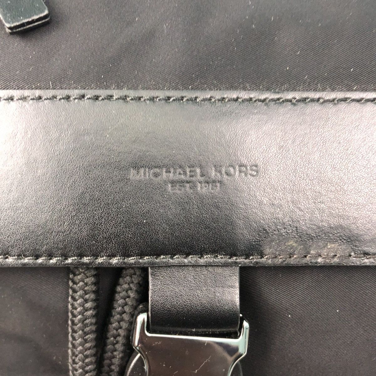 Michael Kors ‼️YES‼️ AUTHENTIC MICHAEL KORS NYLON LEATHER BACKPACK Size ONE SIZE - 6 Thumbnail