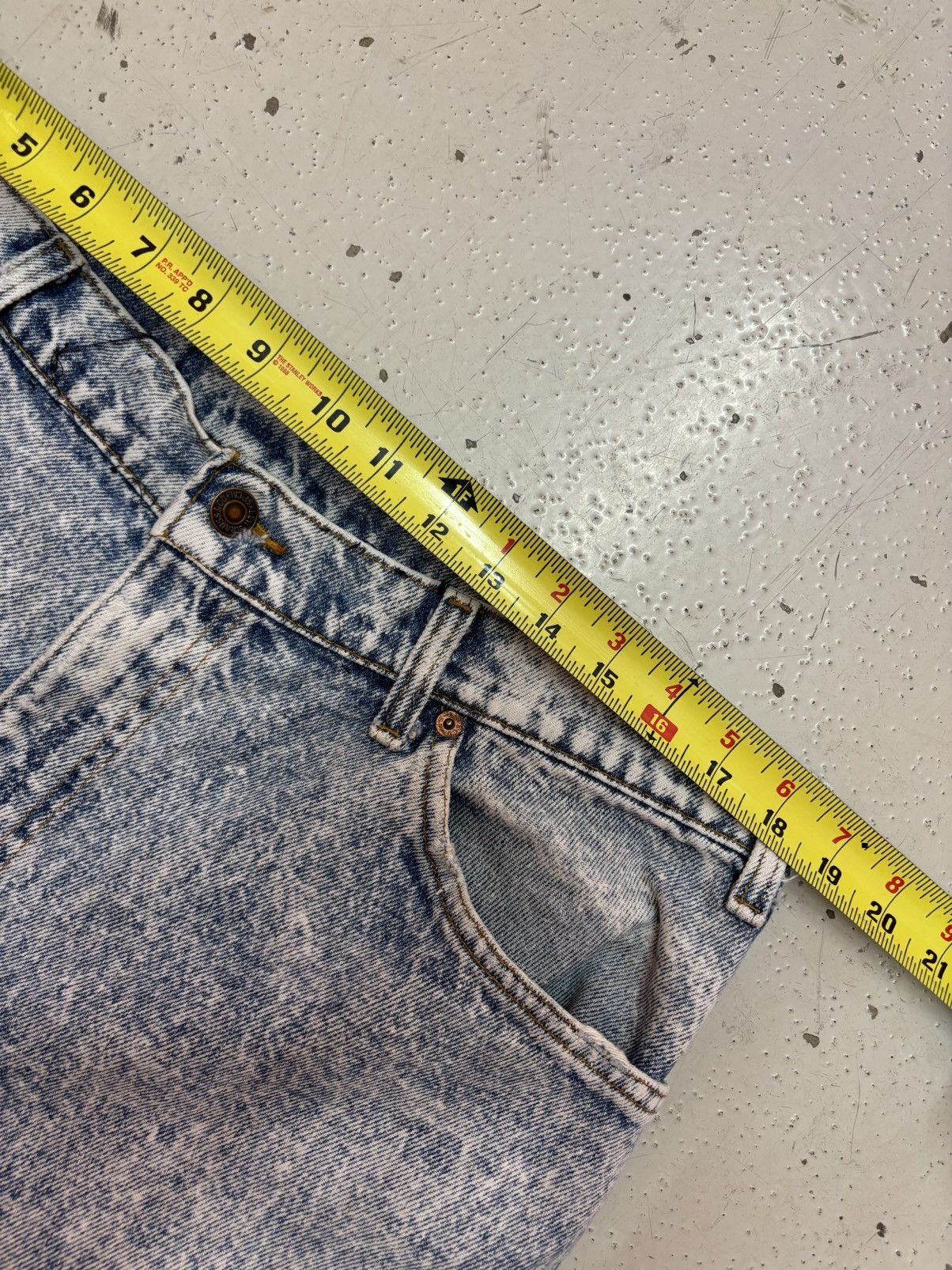 Levi's × Levi's Vintage Clothing × Vintage ***FINAL DROP***RARE 80s LEVIS ORANGE TAB ACID WASH 40 Size US 40 / EU 56 - 9 Thumbnail