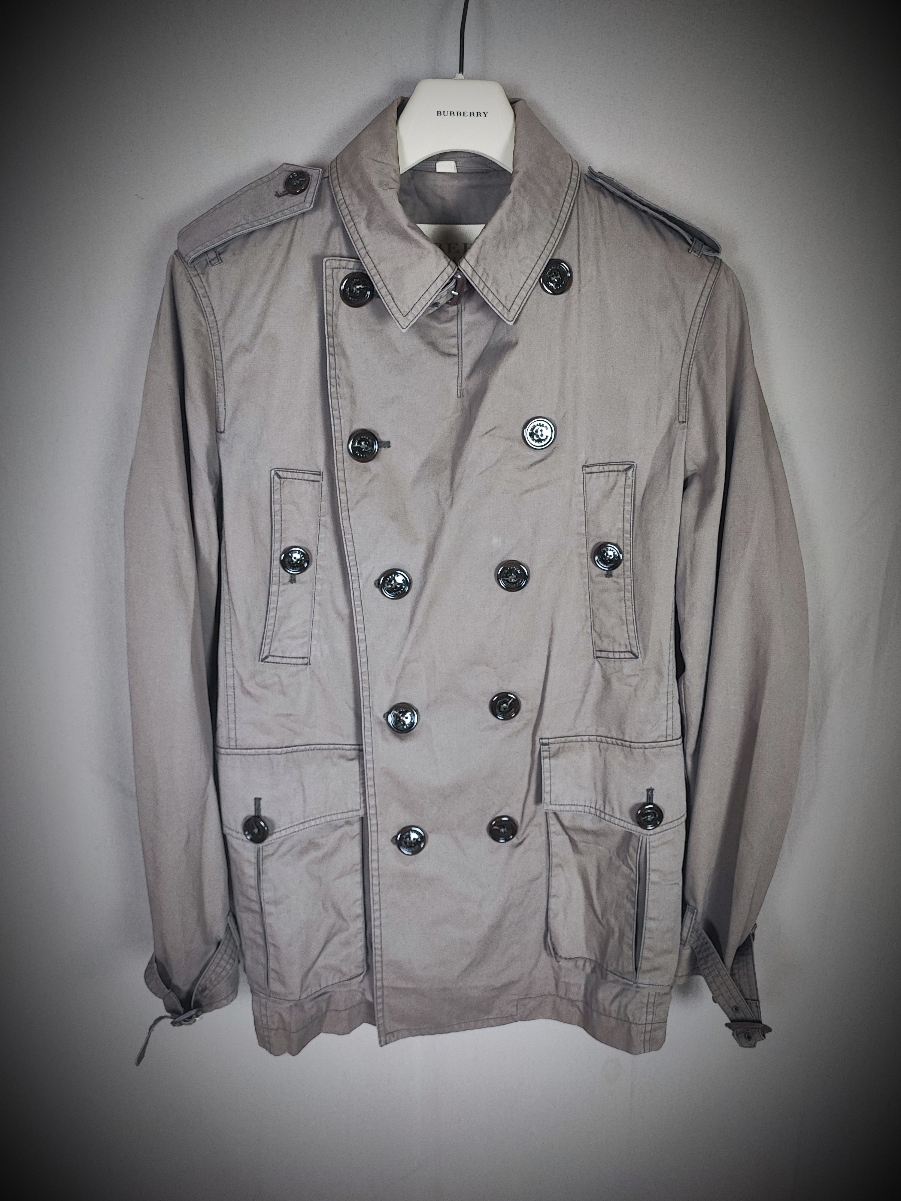 Burberry 🔥 Burberry Military Jacket/Trench-coat M🔥 Size US M / EU 48-50 / 2 - 2 Thumbnail