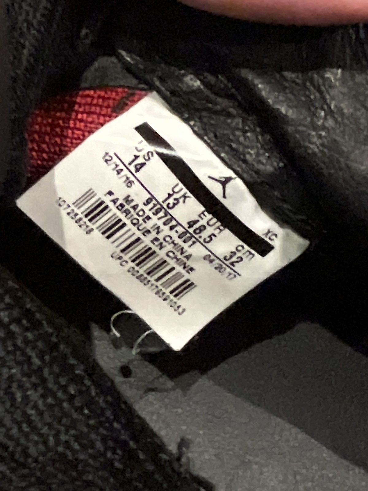 Jordan Brand × Nike Air Jordan 1 retro high oh flyknit bred CLEAN Size US 14 / EU 47 - 7 Thumbnail