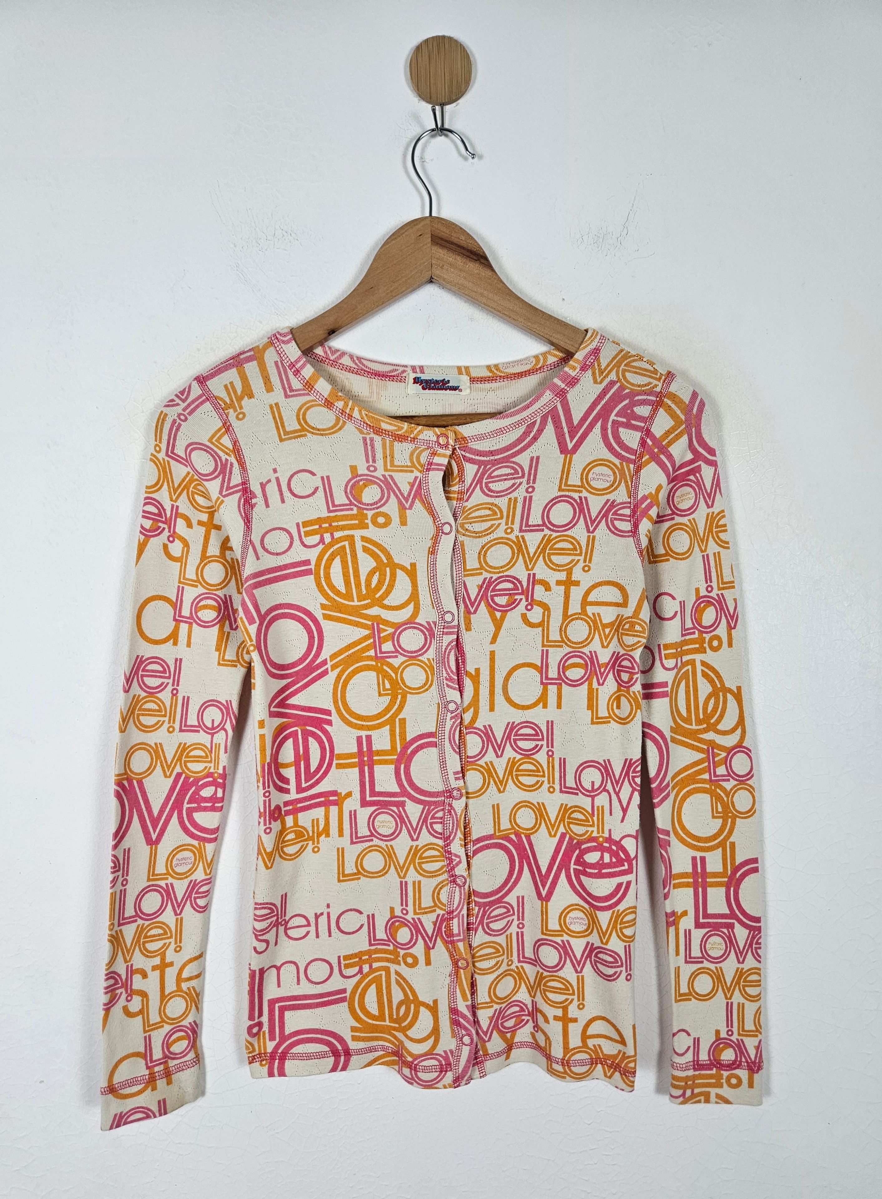 Hysteric Glamour Love shirt