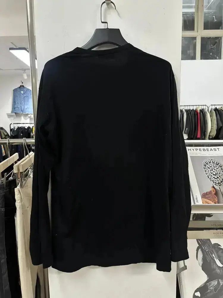 Yohji Yamamoto Yohji Yamamoto Pour Homme Henry Neck L/S Tee-2505 Size US L / EU 52-54 / 3 - 3 Thumbnail