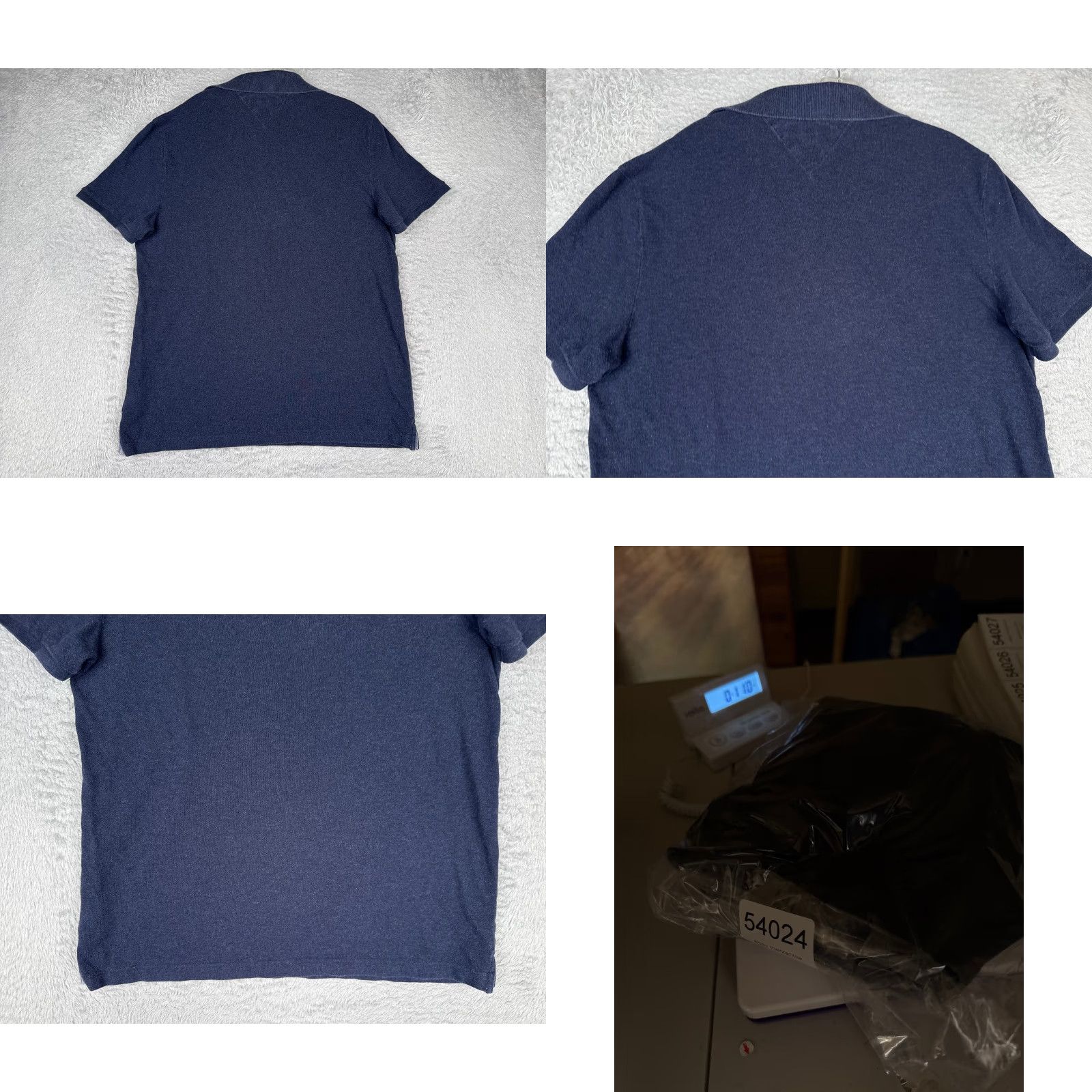 Tommy Hilfiger Tommy Hilfiger Polo Shirt Men XL Blue 100% Cotton Slim Fit Polo Shirt Short Sleeve Logo Embroidered Modern American Sports Casual Size US XL / EU 56 / 4 - 9 Thumbnail