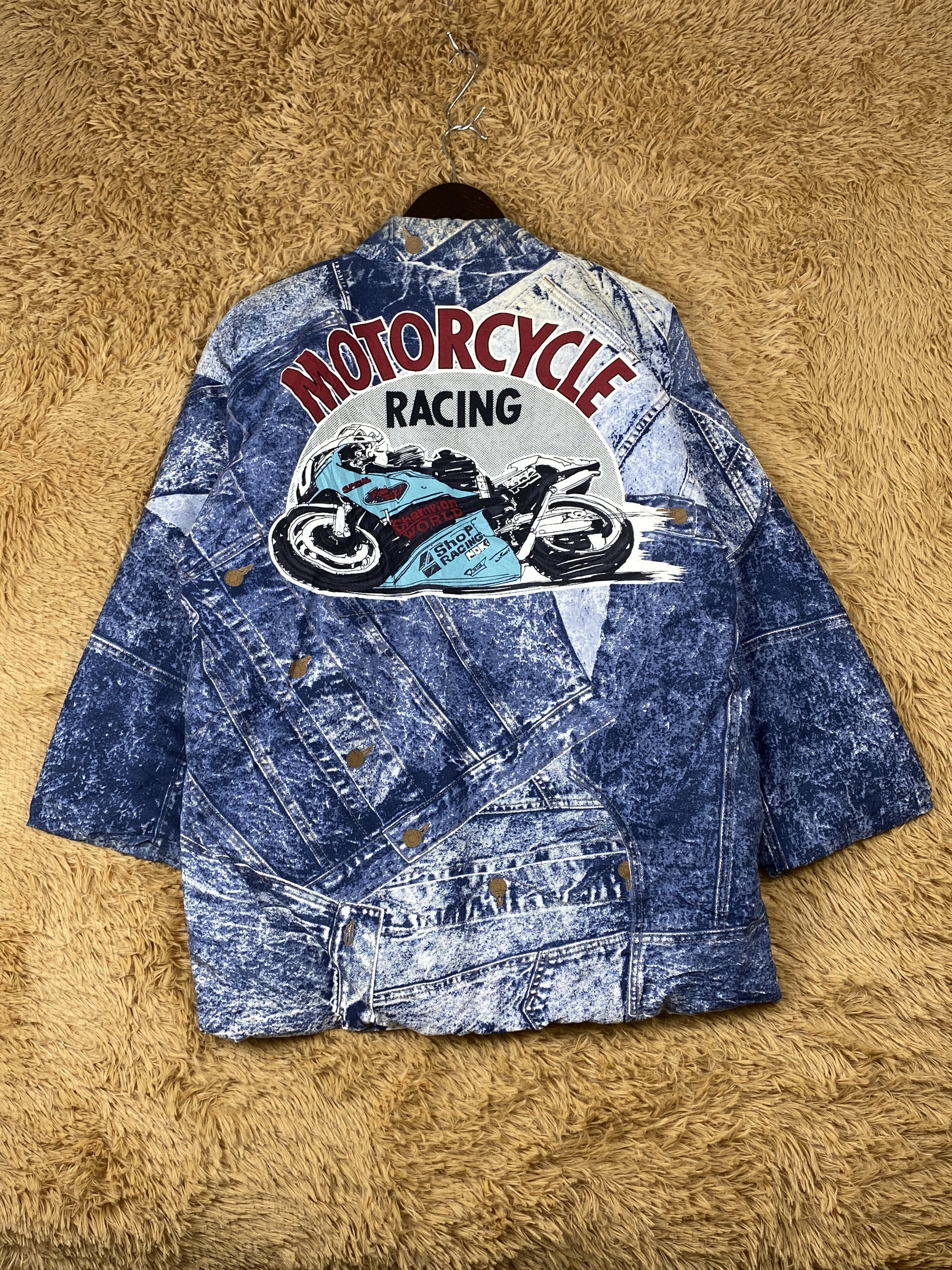 Japanese Brand Vintage Jan & Ten Kimono Puffer Quilted Lining Jacket J1854 Size US M / EU 48-50 / 2 - 1 Thumbnail
