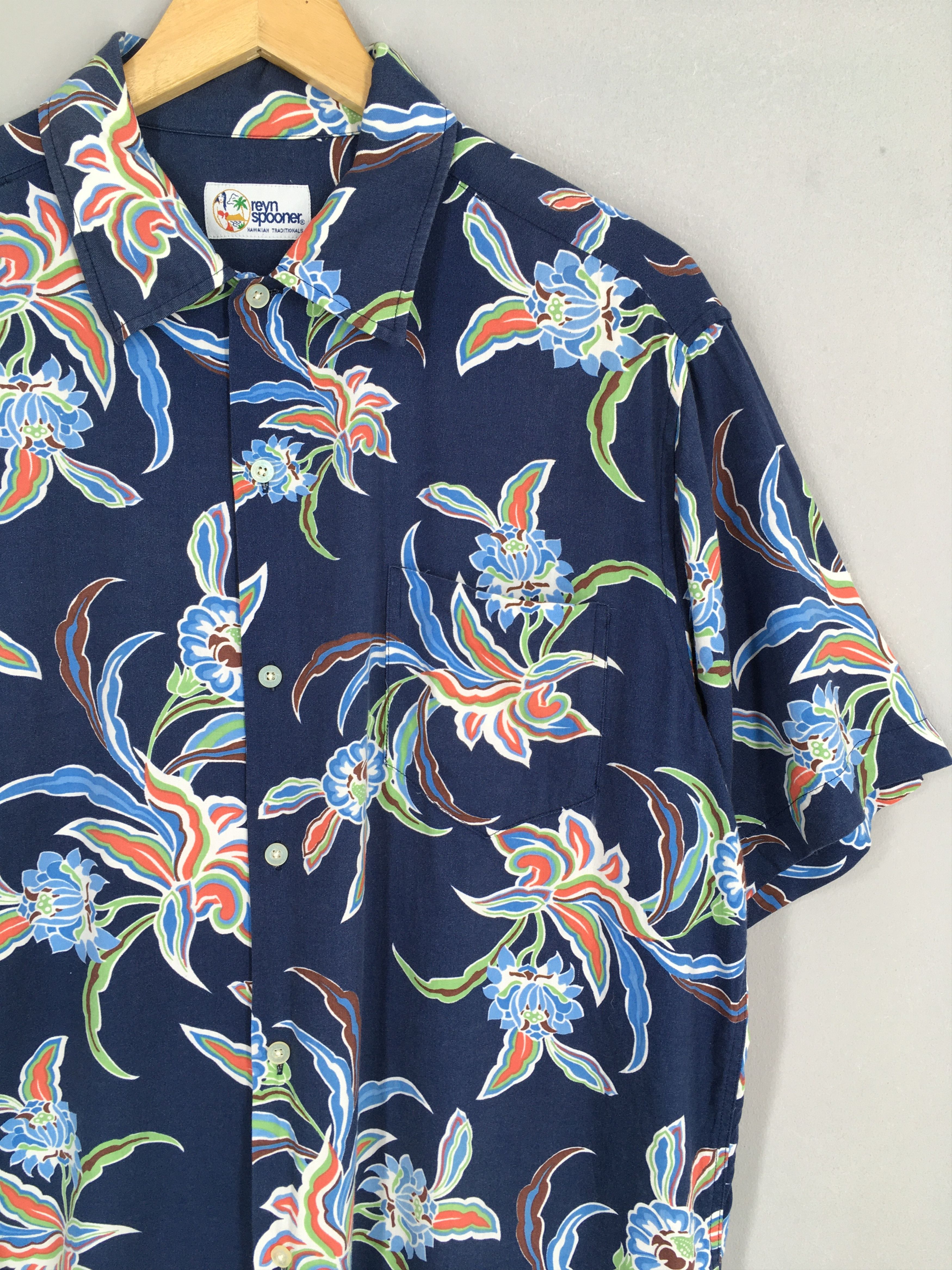 Reyn Spooner Reyn Spooner Hawaiian Traditionals Tropical Shirt Large Size US L / EU 52-54 / 3 - 2 Thumbnail