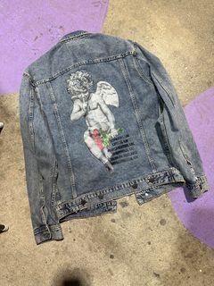 H&m young thug denim on sale jacket