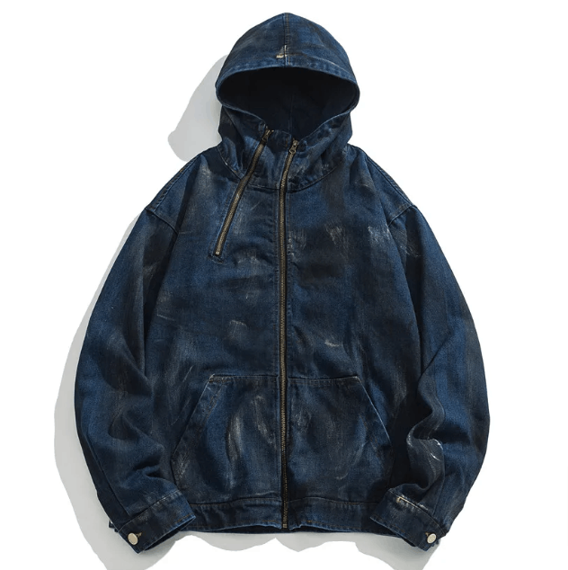 Japanese Brand × Vintage "Dirty Work-M" Denim Jacket Size US M / EU 48-50 / 2 - 1 Thumbnail