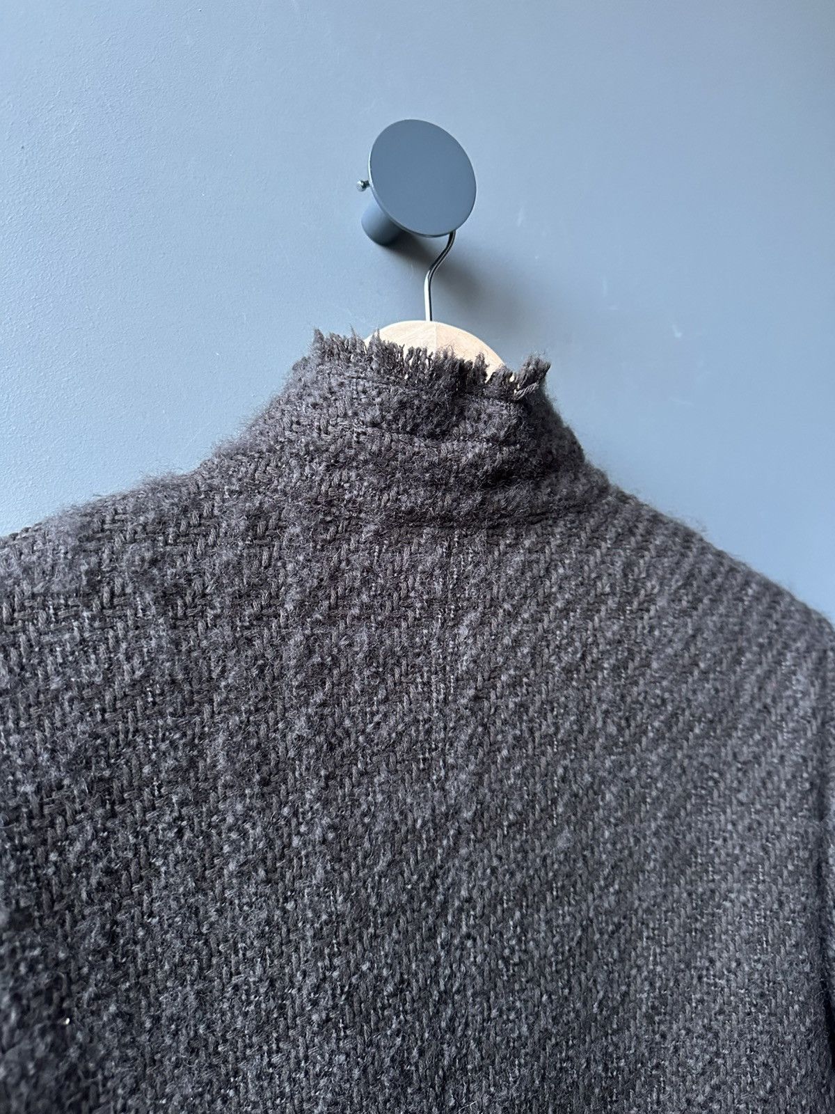 Armani Collezioni Armani Collezioni Knit Blazer Jacket Italy Size L / US 10 / IT 46 - 8 Thumbnail