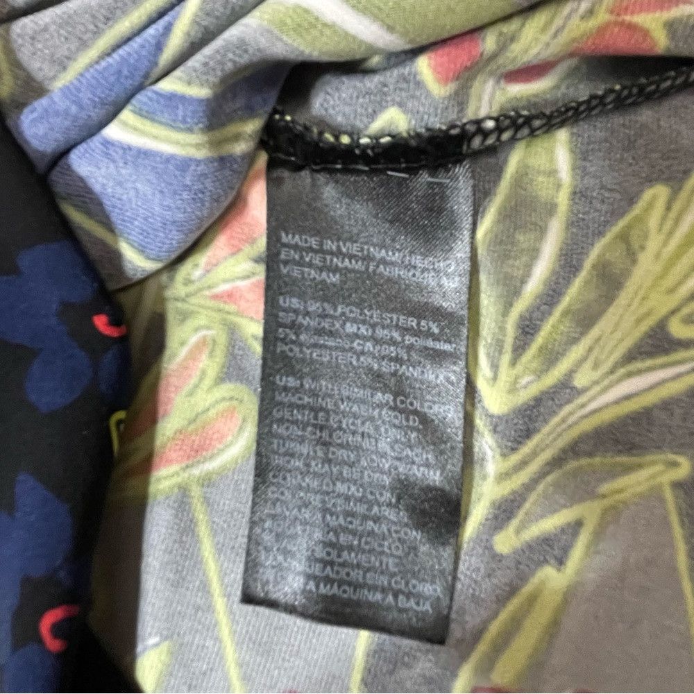 Chicos Chico's Easy Chic Floral-Print Relaxed Top Size 2 US L Size L / US 10 / IT 46 - 8 Thumbnail