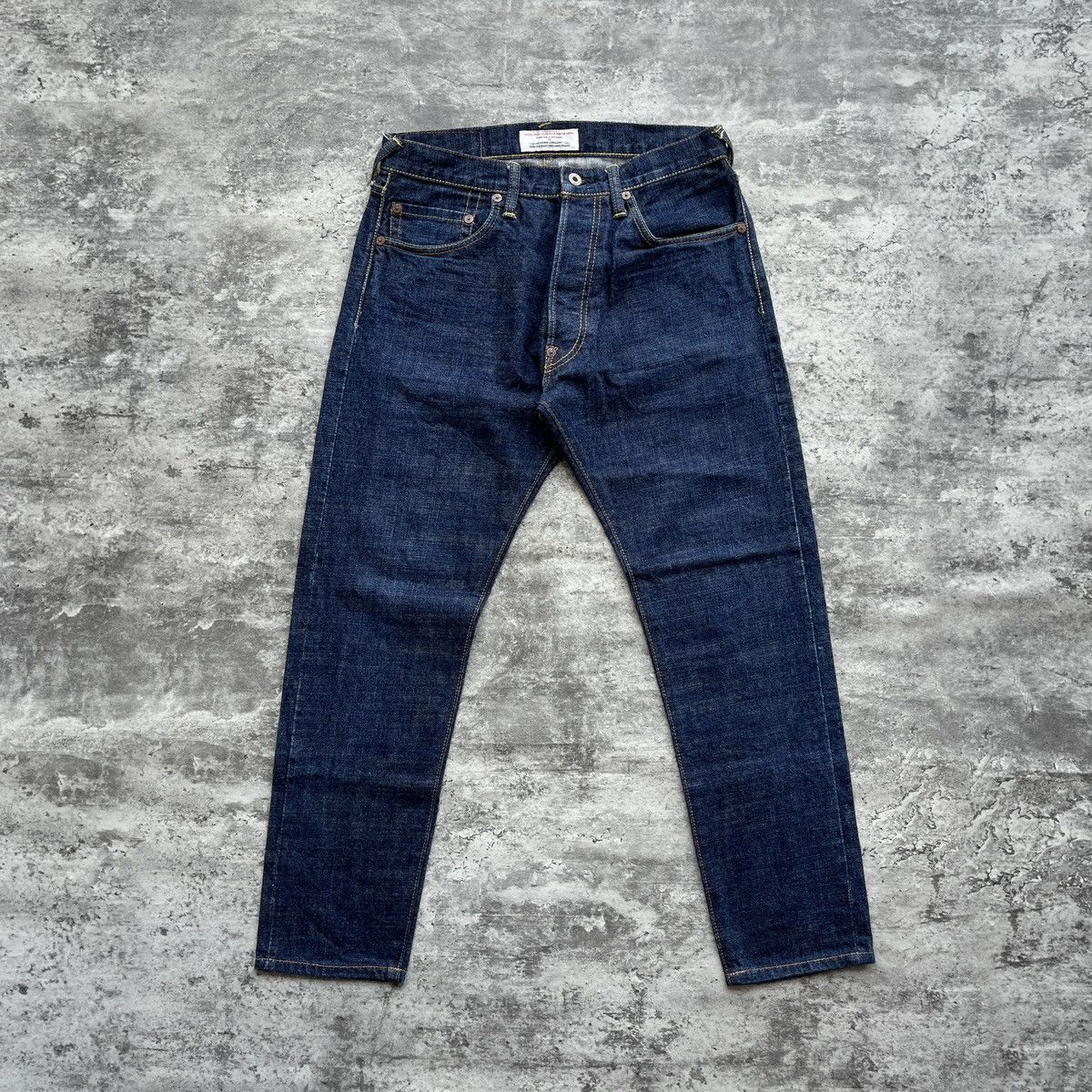 Evisu × Japanese Brand EVISU PARIS DAICOCK SELVEDGE JEANS Size US 32 / EU 48 - 2 Thumbnail
