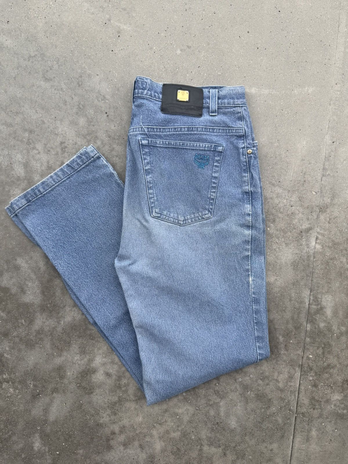 MCM Vintage MCM Pants with Gems y2k hype streetwear Size US 34 / EU 50 - 1 Thumbnail