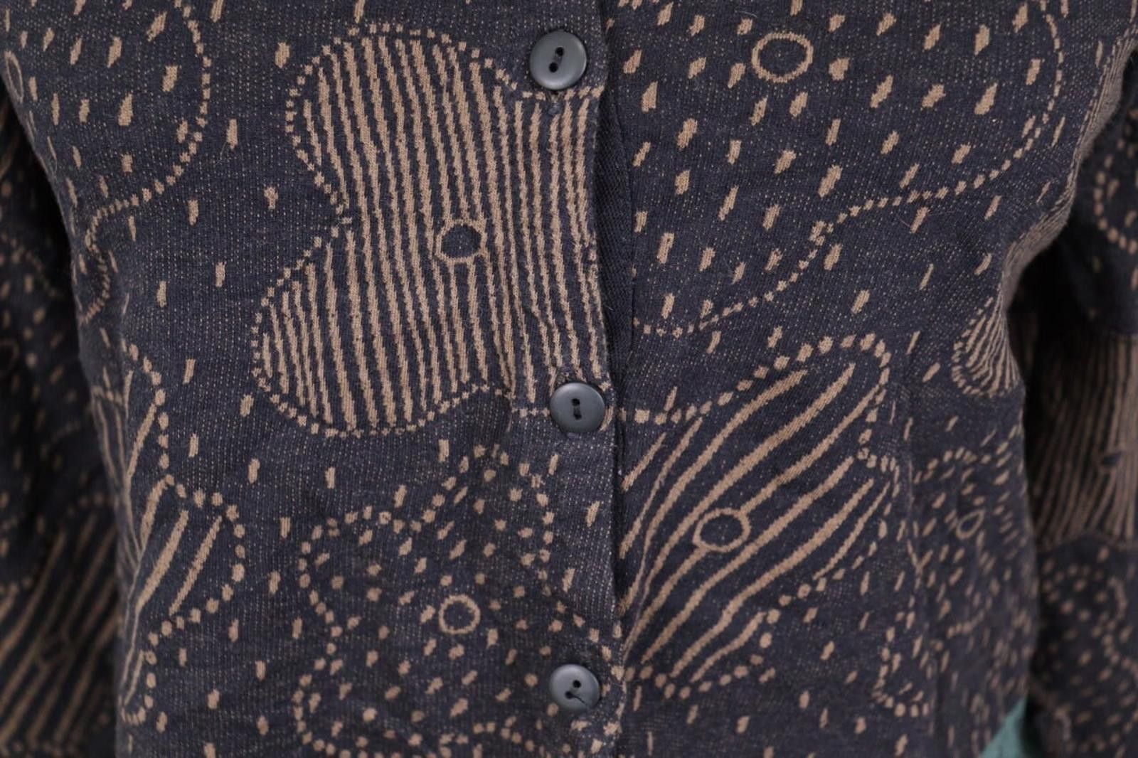Designer Gudrun Sjödén Multicolor Floral Cotton Cardigan Size S Size S / US 4 / IT 40 - 5 Thumbnail