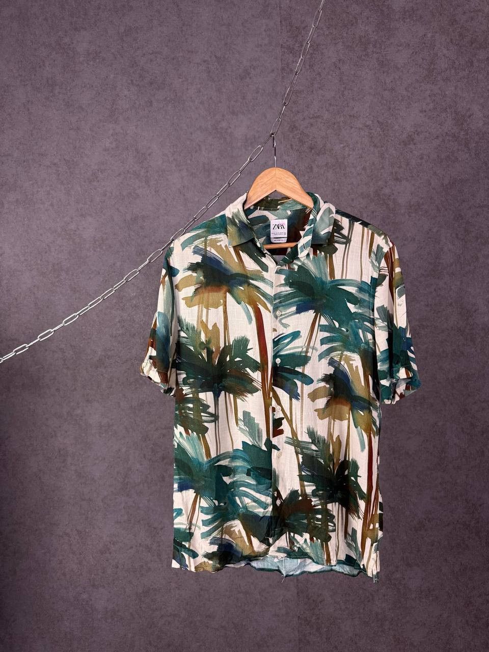 Zara Zara Man crazy Hawaiian shirt Size US M / EU 48-50 / 2 - 1 Thumbnail