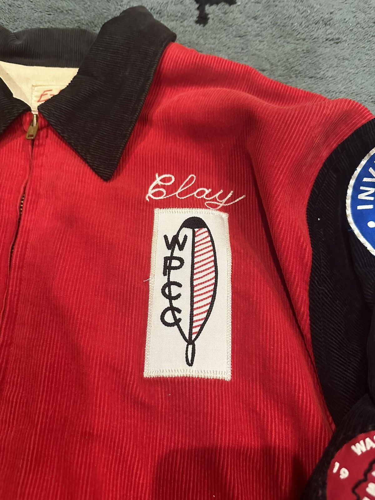 Vintage Crazy Vintage 1960’s Patched Swim Team Varsity Jacket Size US L / EU 52-54 / 3 - 5 Thumbnail