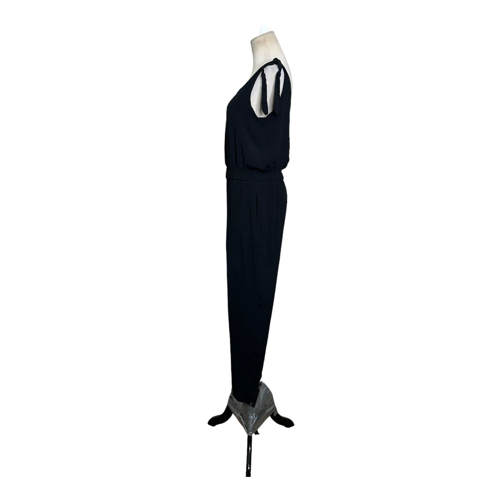Madewell Madewell black sleeveless shoulder tie jumpsuit size Small Size 27" / US 4 / IT 40 - 12 Thumbnail