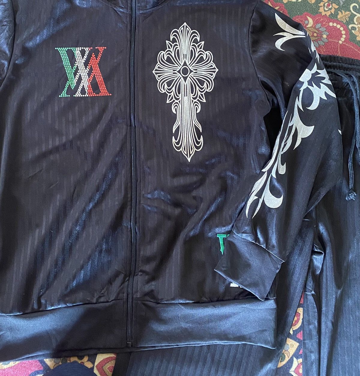 Affliction 🔥RARE🔥Vintage Tracksuit The Great Limitations Cross Size US L / EU 52-54 / 3 - 3 Thumbnail