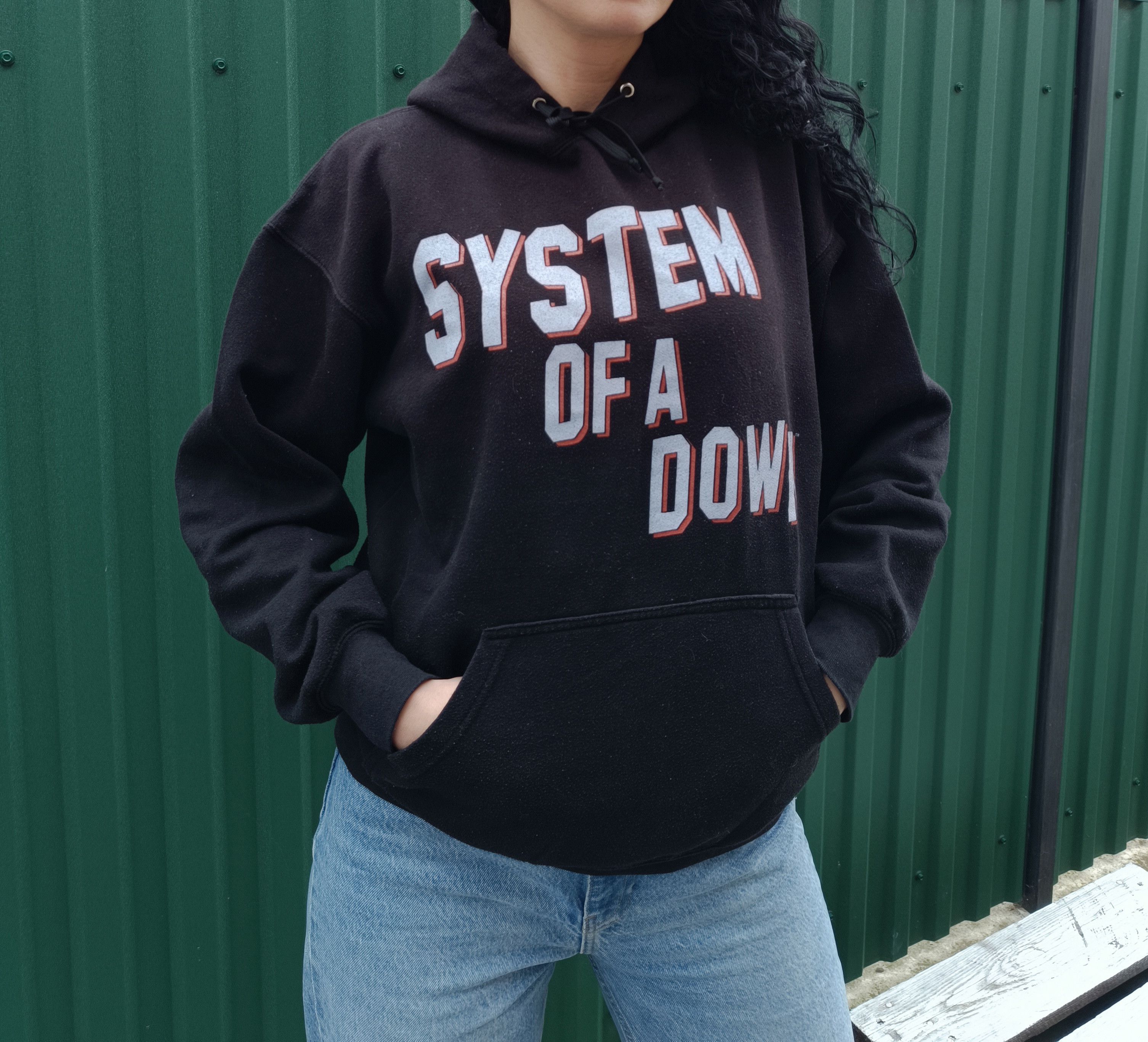 Band Tees × Vintage Vintage System Of A Down Elephant Hoodie Size US M / EU 48-50 / 2 - 2 Thumbnail