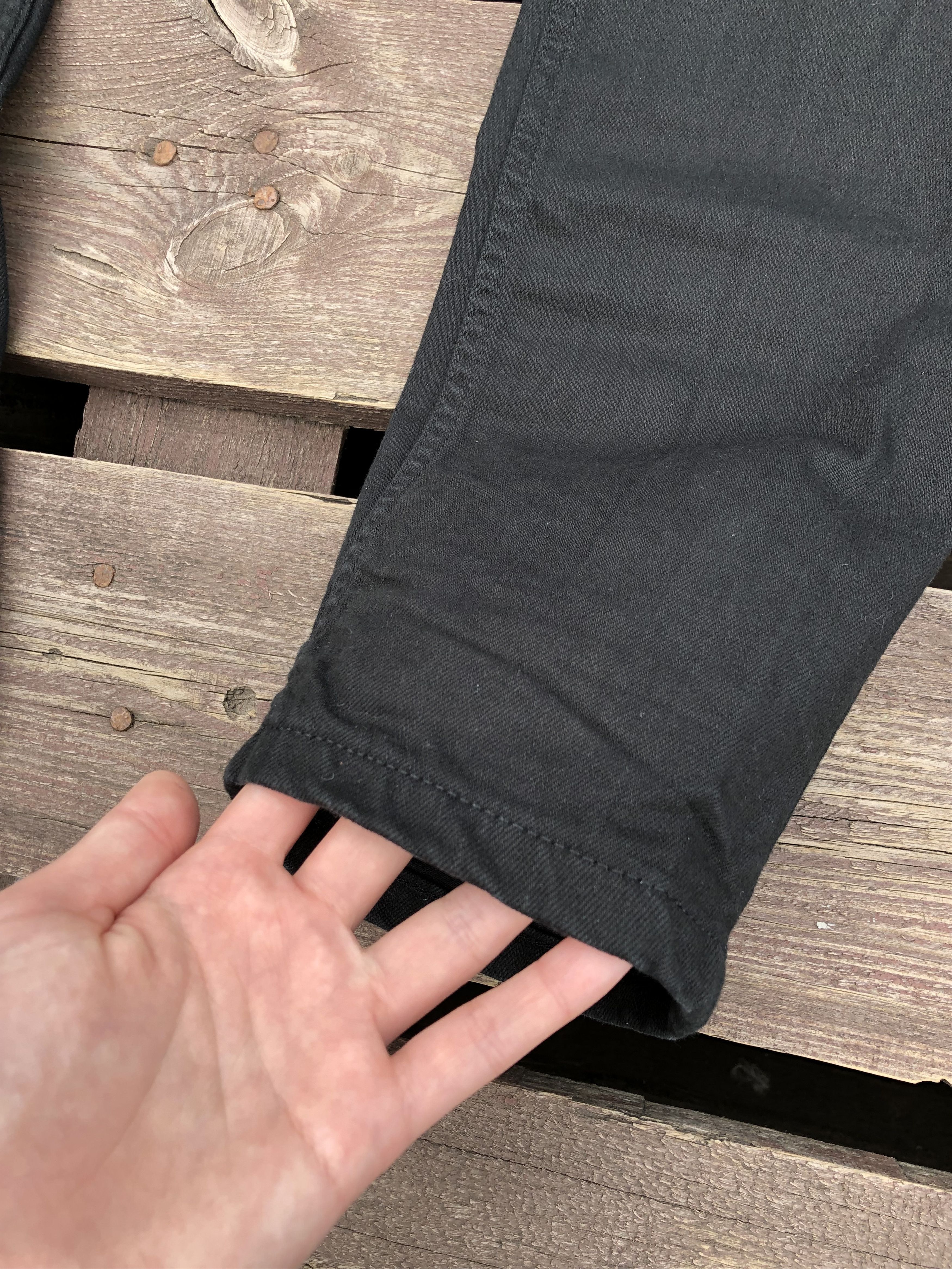 Acne Studios Acne Studios Vintage Flex Wet Black Jeans Size W30 L32 Size 30" / US 8 / IT 44 - 13 Thumbnail