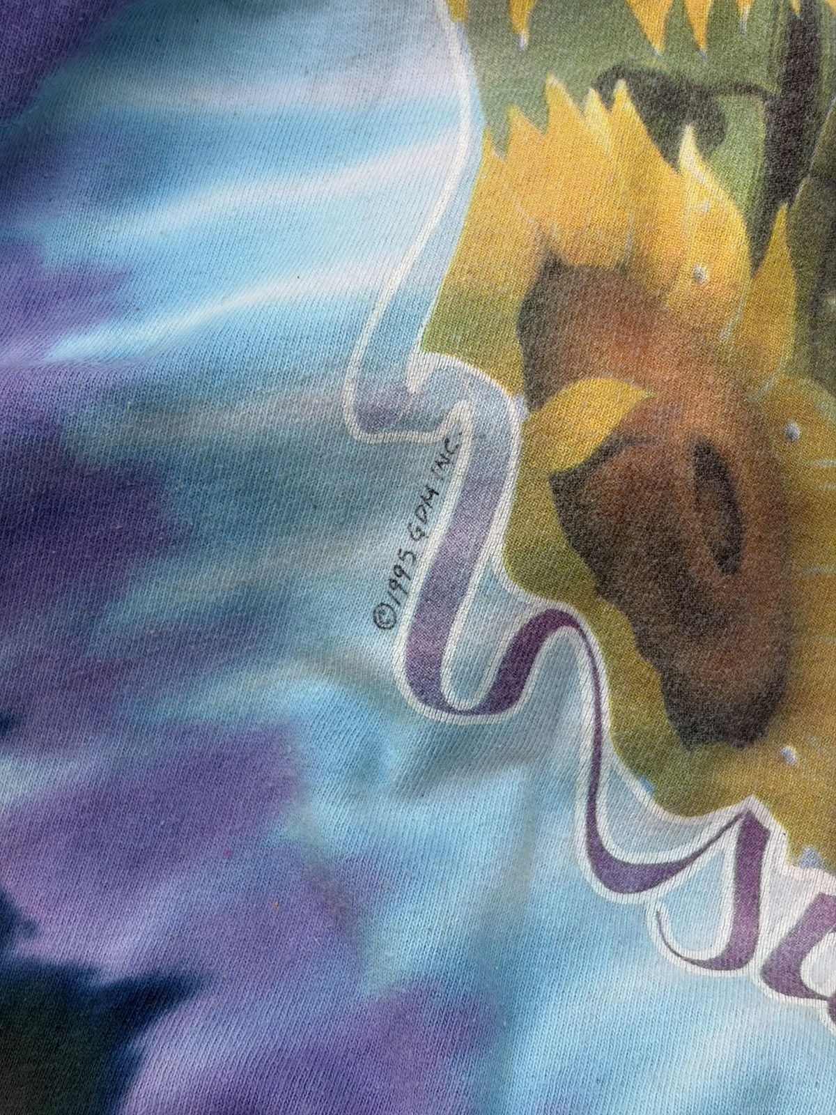 Band Tees Vintage 1995 Grateful Dead Summer Tour Tshirt Size US XL / EU 56 / 4 - 5 Thumbnail
