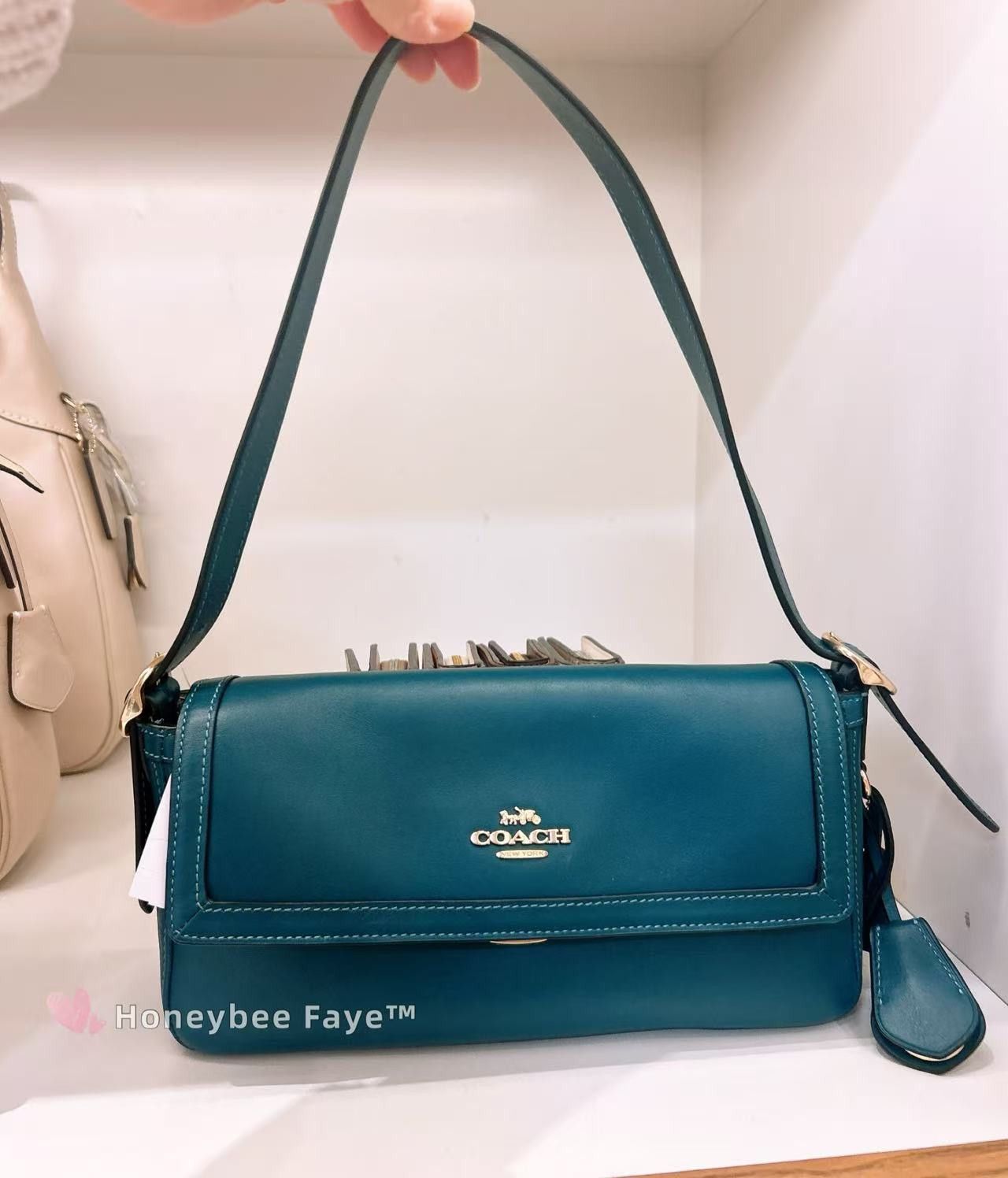 Coach Etta Small Flap Shoulder Bag CCV63 Size ONE SIZE - 1 Thumbnail