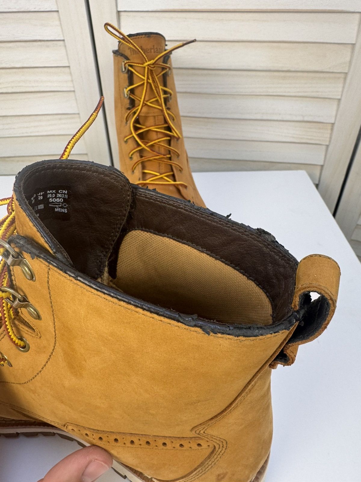 Timberland Timberland Waterproof Leather Boots Men’s US 11 / EU 45 Size US 11 / EU 44 - 6 Thumbnail