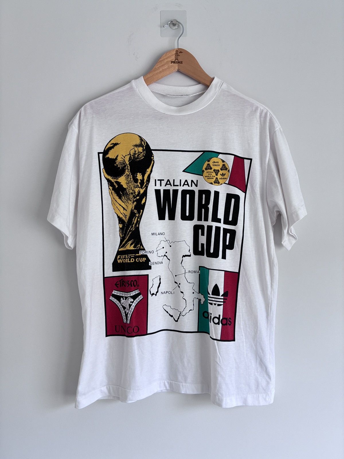 Vintage Adidas Italian World Cup (1990) Size US M / EU 48-50 / 2 - 1 Thumbnail