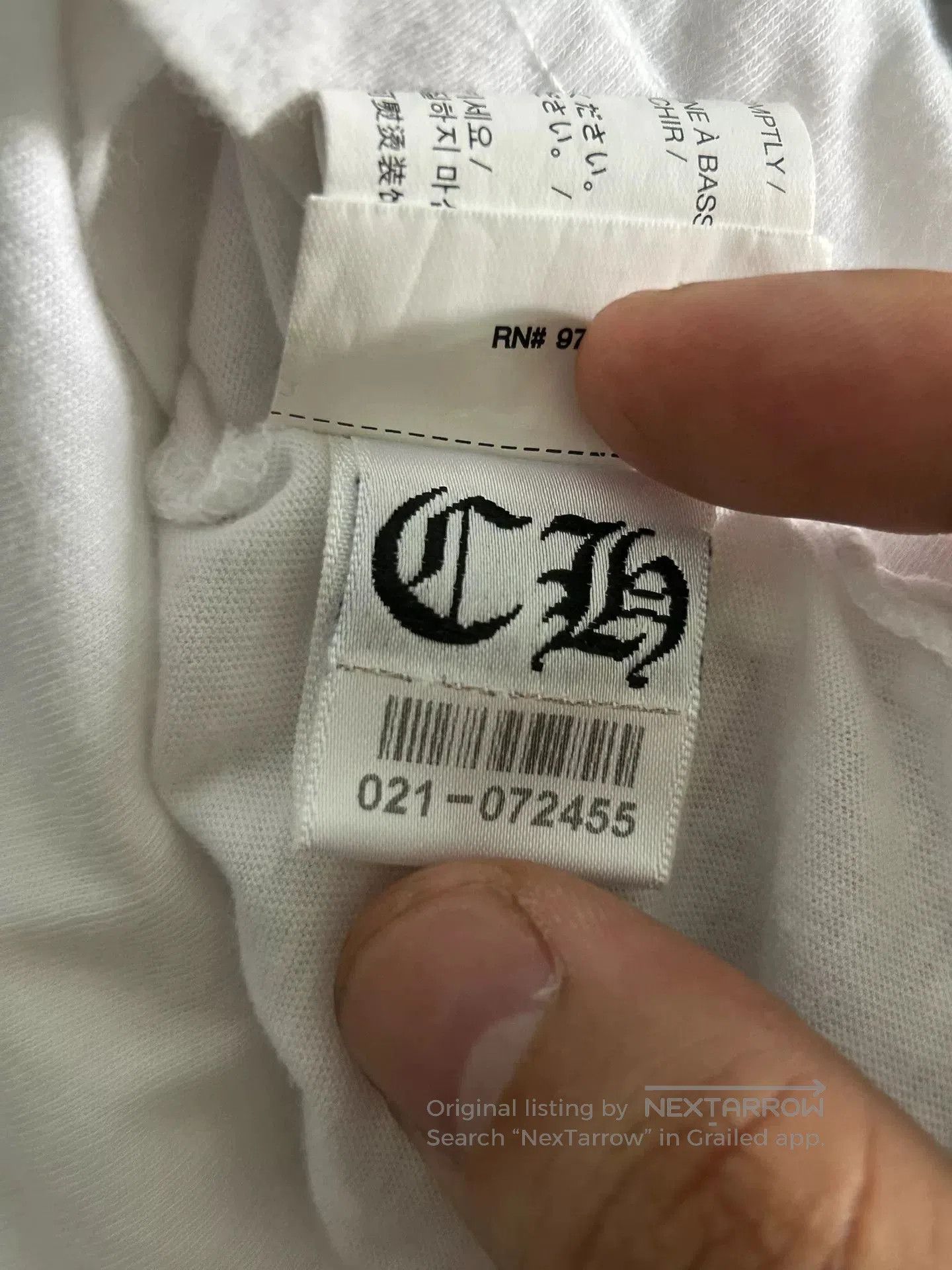 Chrome Hearts Chrome Hearts Colorful Short Sleeve T. Size US S / EU 44-46 / 1 - 7 Thumbnail