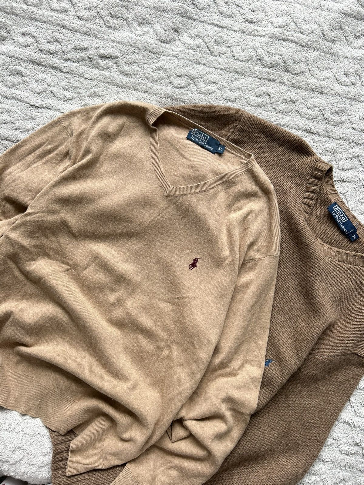 Polo Ralph Lauren Vintage sweatshirt sweater V PRL Polo Ralph Lauren Size US L / EU 52-54 / 3 - 6 Thumbnail